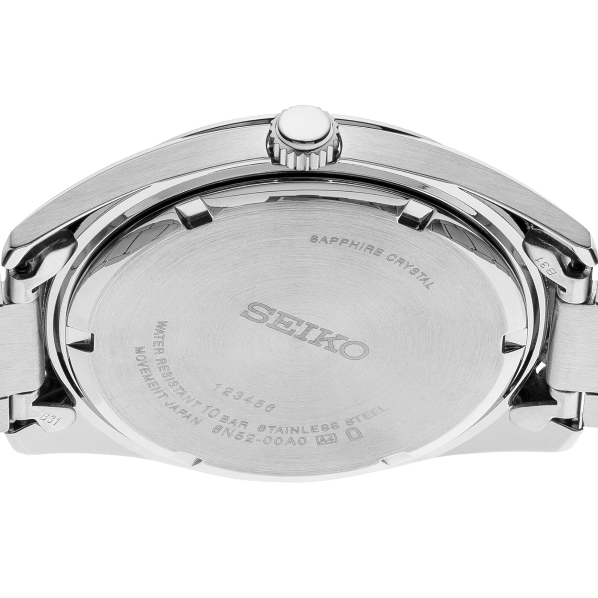 Seiko Essentials 40mm Blue Dial Steel Mens Quartz Watch SUR309P1