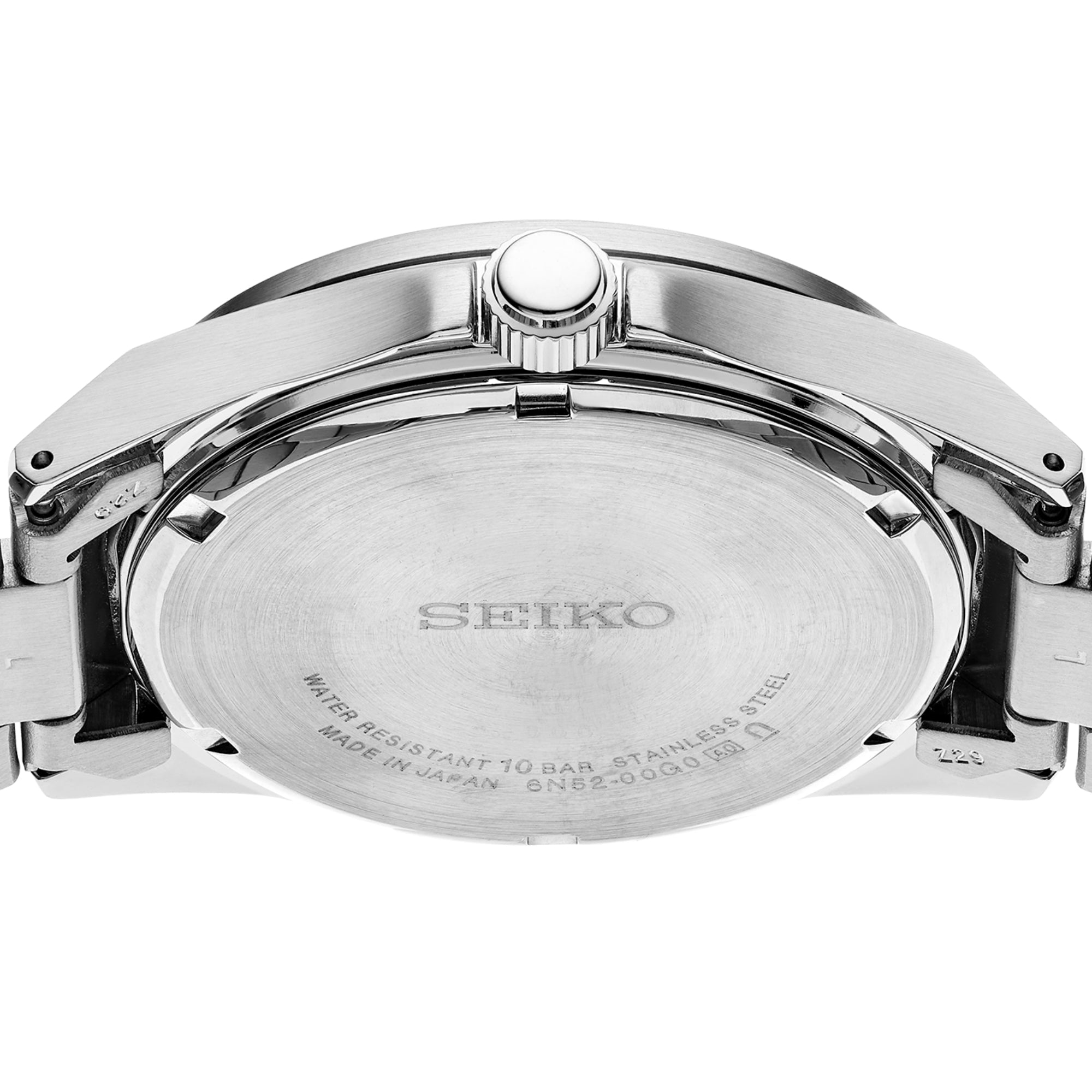 Seiko Conceptual Quartz Green Dial Steel Strap Men's Watch SUR503P1 - WatchNation
