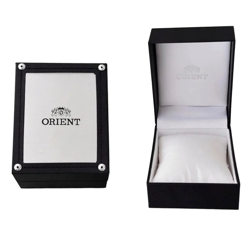 Orient Contemporary 38.5mm Open Heart Blue Dial Steel Mens Automatic Watch TAG03001D0