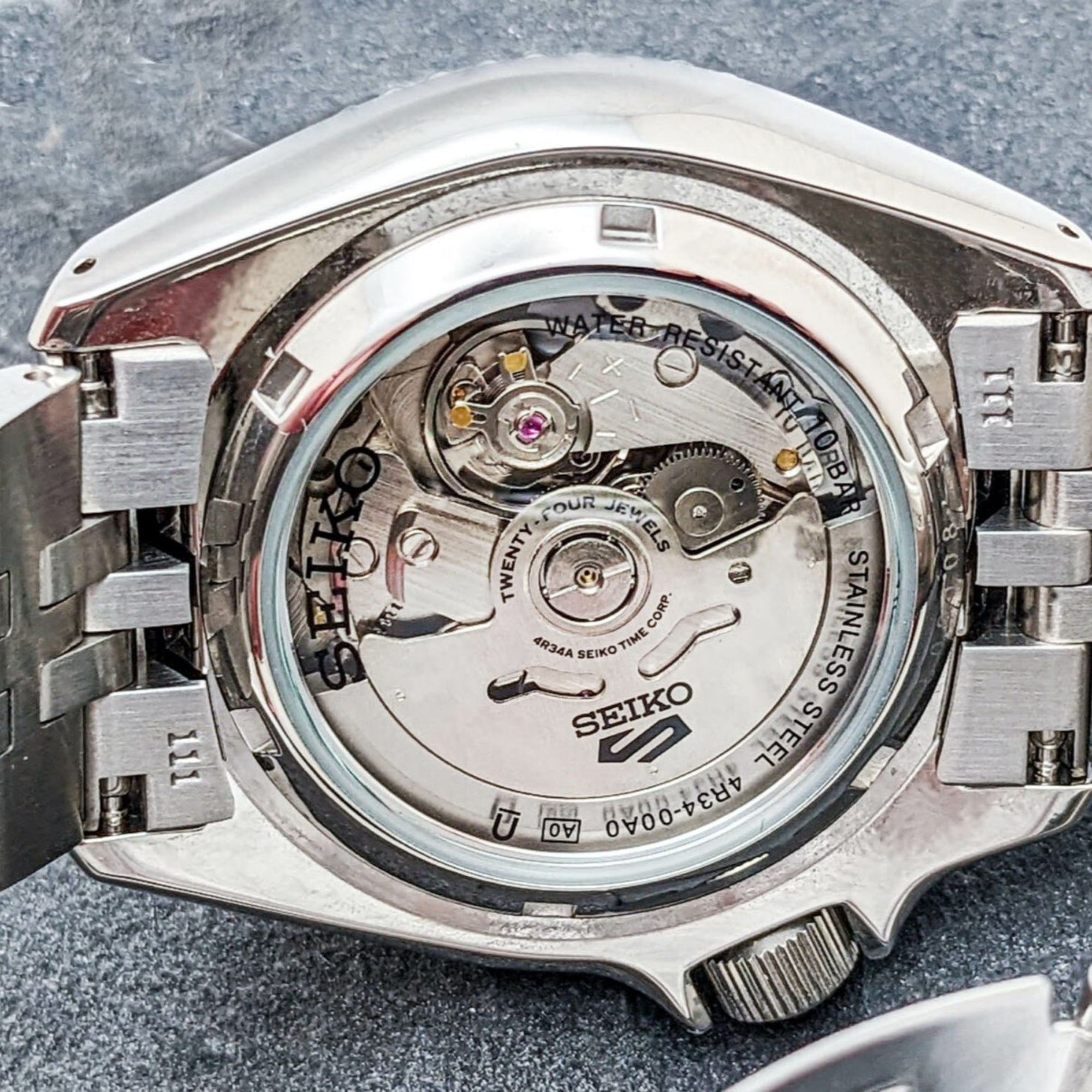 Seiko 5 Sports GMT 'Mikan Oranges Zifferblatt SKX Neuinterpretation Herren Uhr SSK005K1