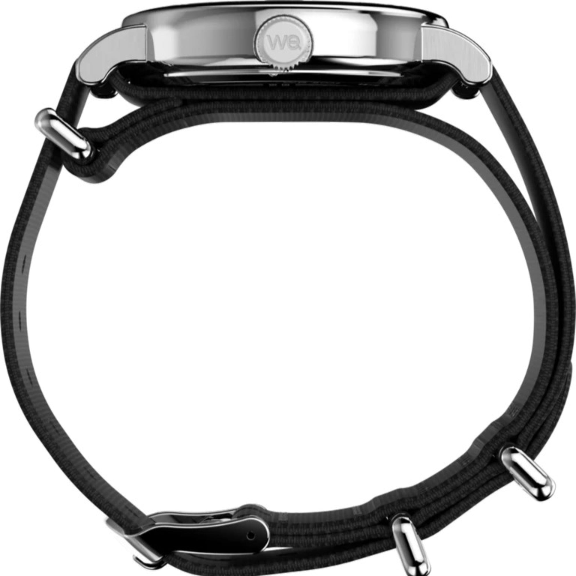 Timex Weekender 40mm Schwarzes Zifferblatt Stoff Herren Quarz Uhr TW2W86100
