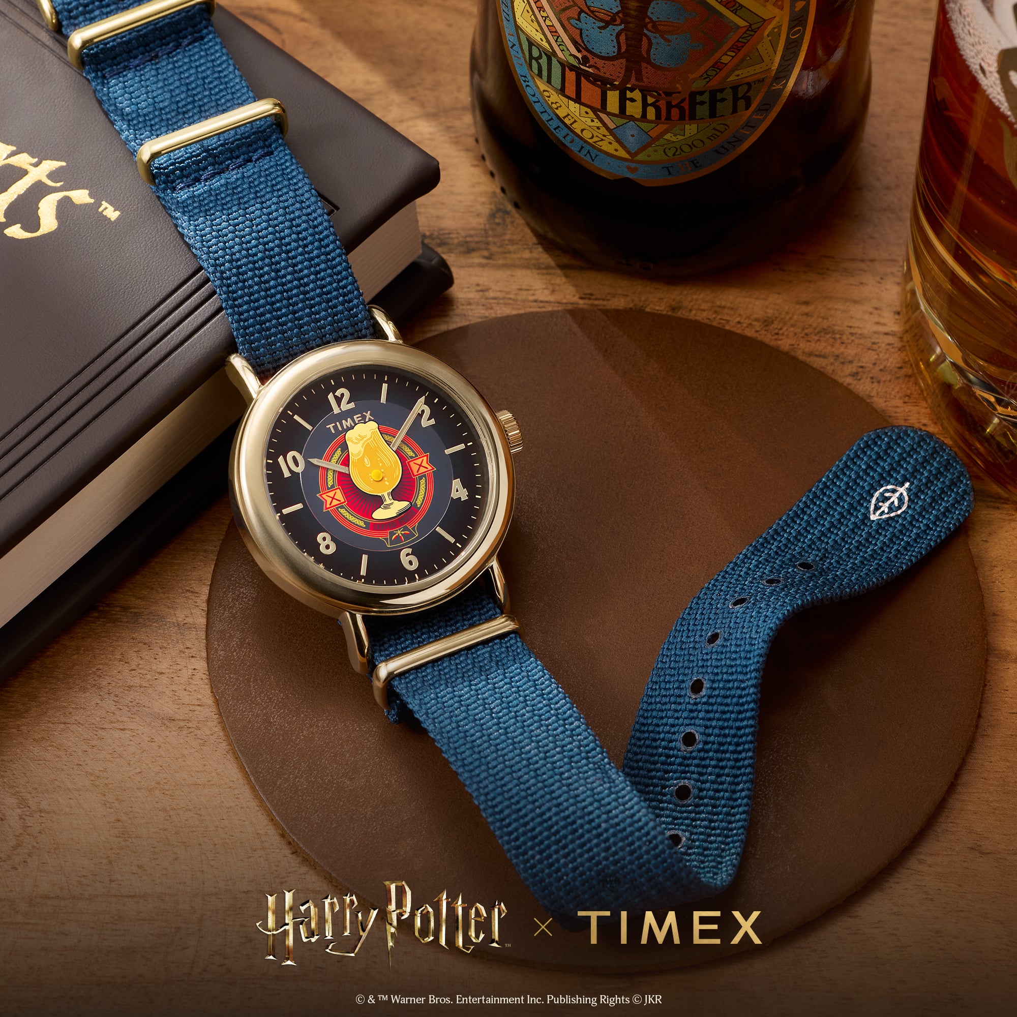 Timex Weekender 37mm Blue Dial Fabric Mens Quartz Watch TW2Y76100