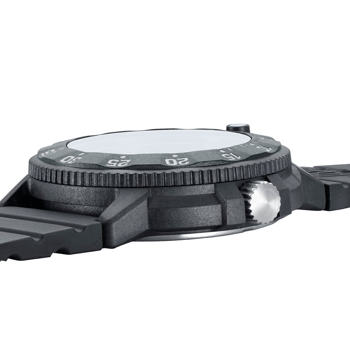 Luminox Original Navy Seal 3000 Evo Serie Weißes Zifferblatt Gummiband Herren Uhr XS.3007.EVO.S