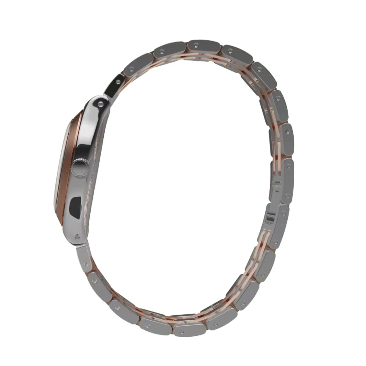 Swatch Irony Midimix White Dial Steel Strap Ladies Watch YLS454G