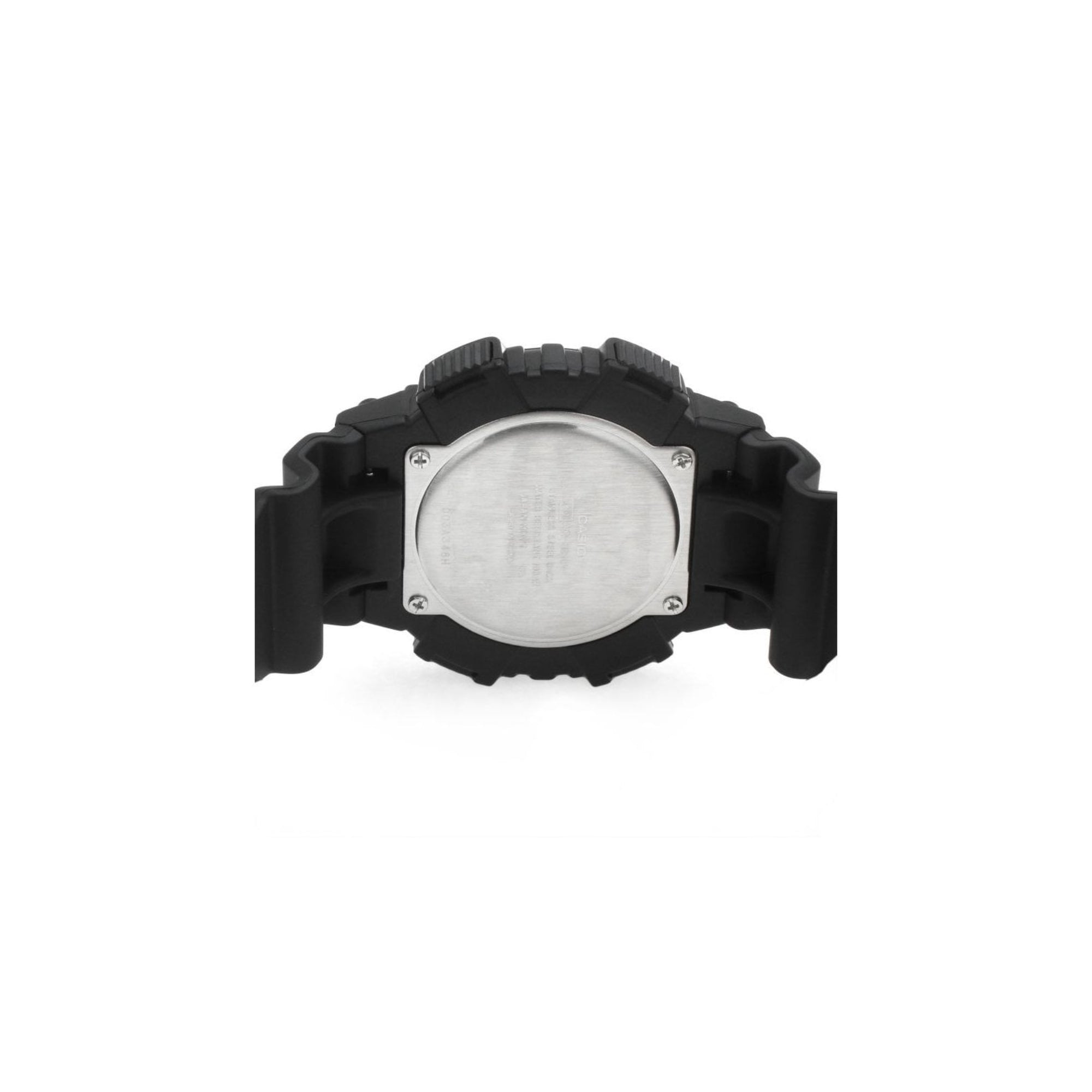 Casio Fünf Alarm Solarbetriebene Schwarzes Zifferblatt Schwarzes Harzarmband Herren Uhr AQ-S810W-1A2VEF