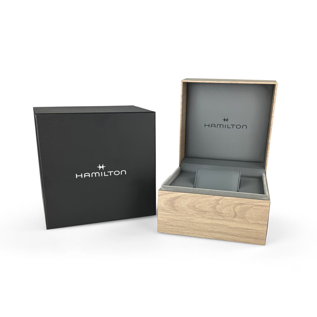 Official Hamilton watch gift box set