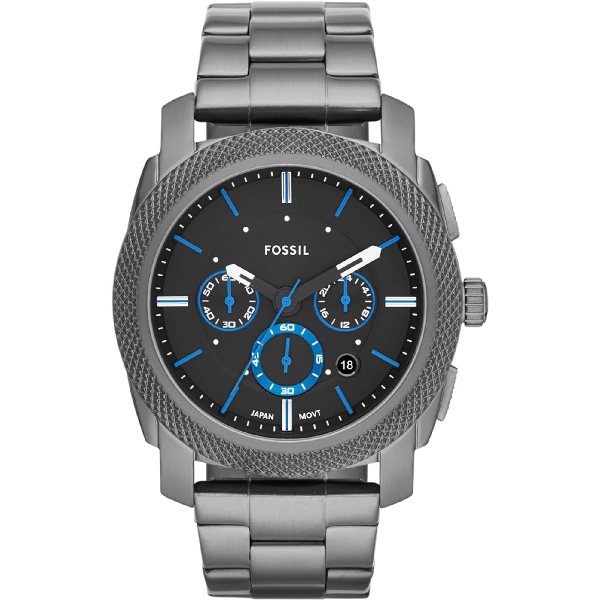 Fossil Machine Chronograph Smoke Black Dial Men’s Watch FS4931