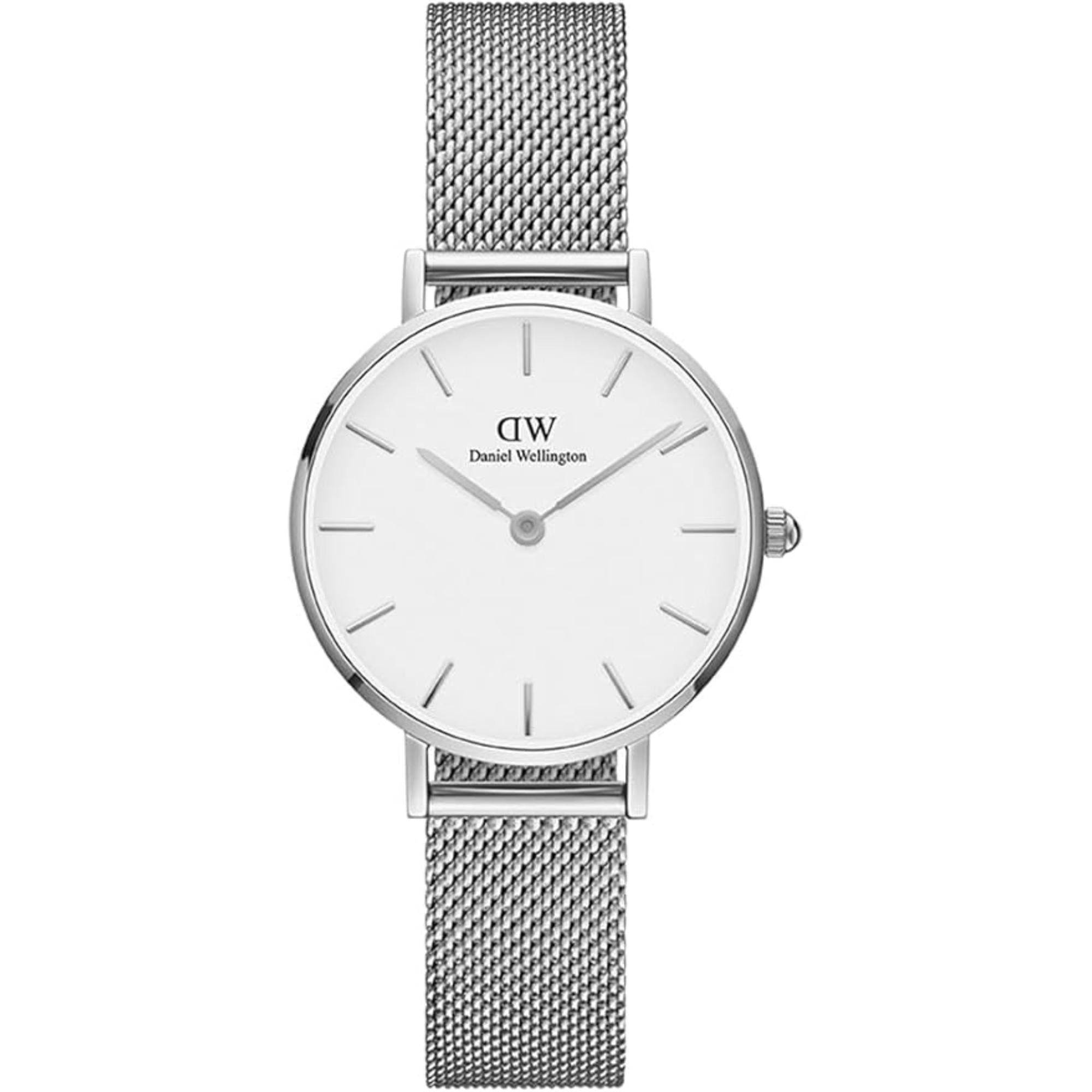 Daniel Wellington Petite White Dial Steel Strap Women’s Watch DW00100220