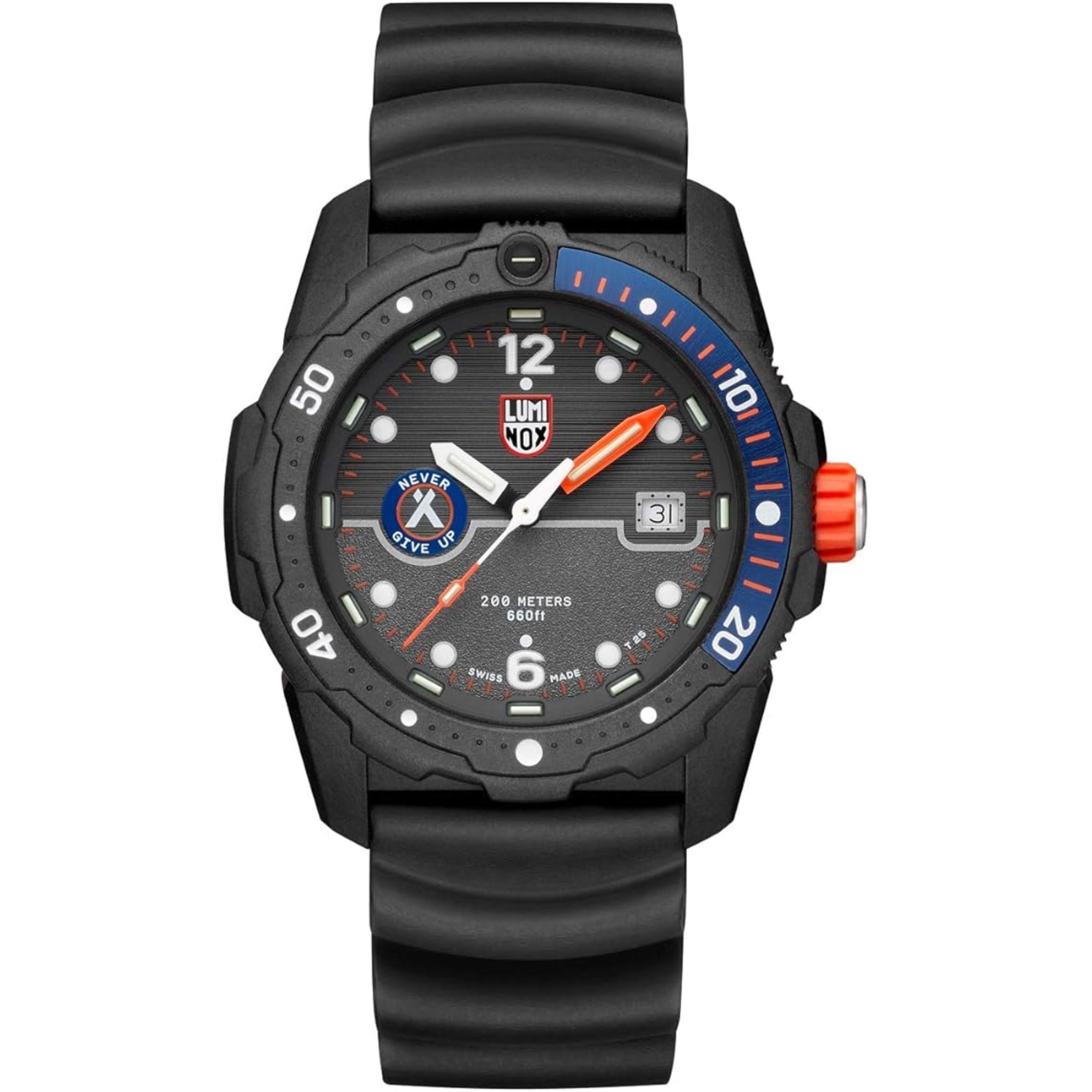 Luminox Bear Grylls Survival SEA 3720 Serie Schwarzes Zifferblatt Herren Uhr XB.3723