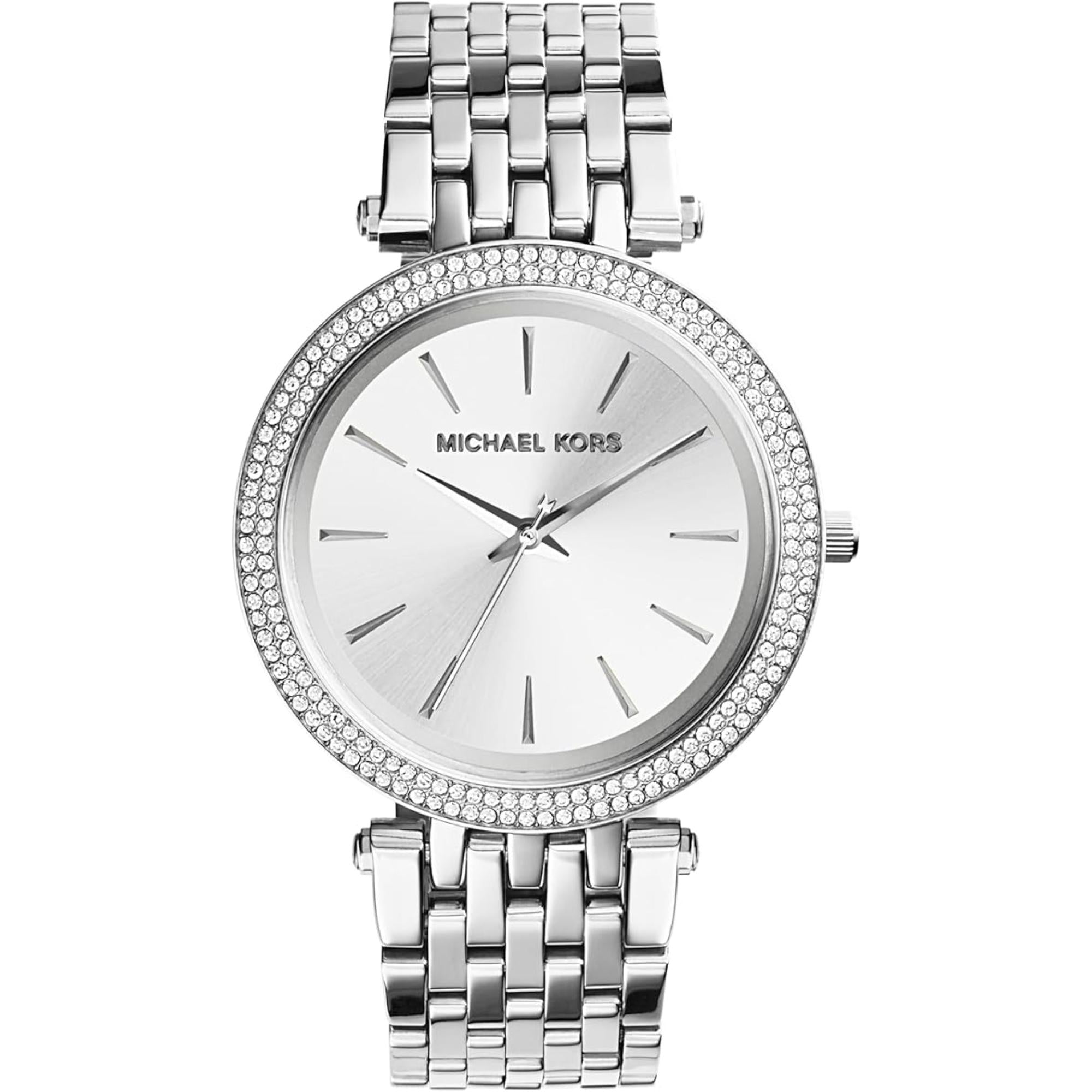 Michael Kors Darci Silver Dial Steel Strap Ladies Watch MK3190