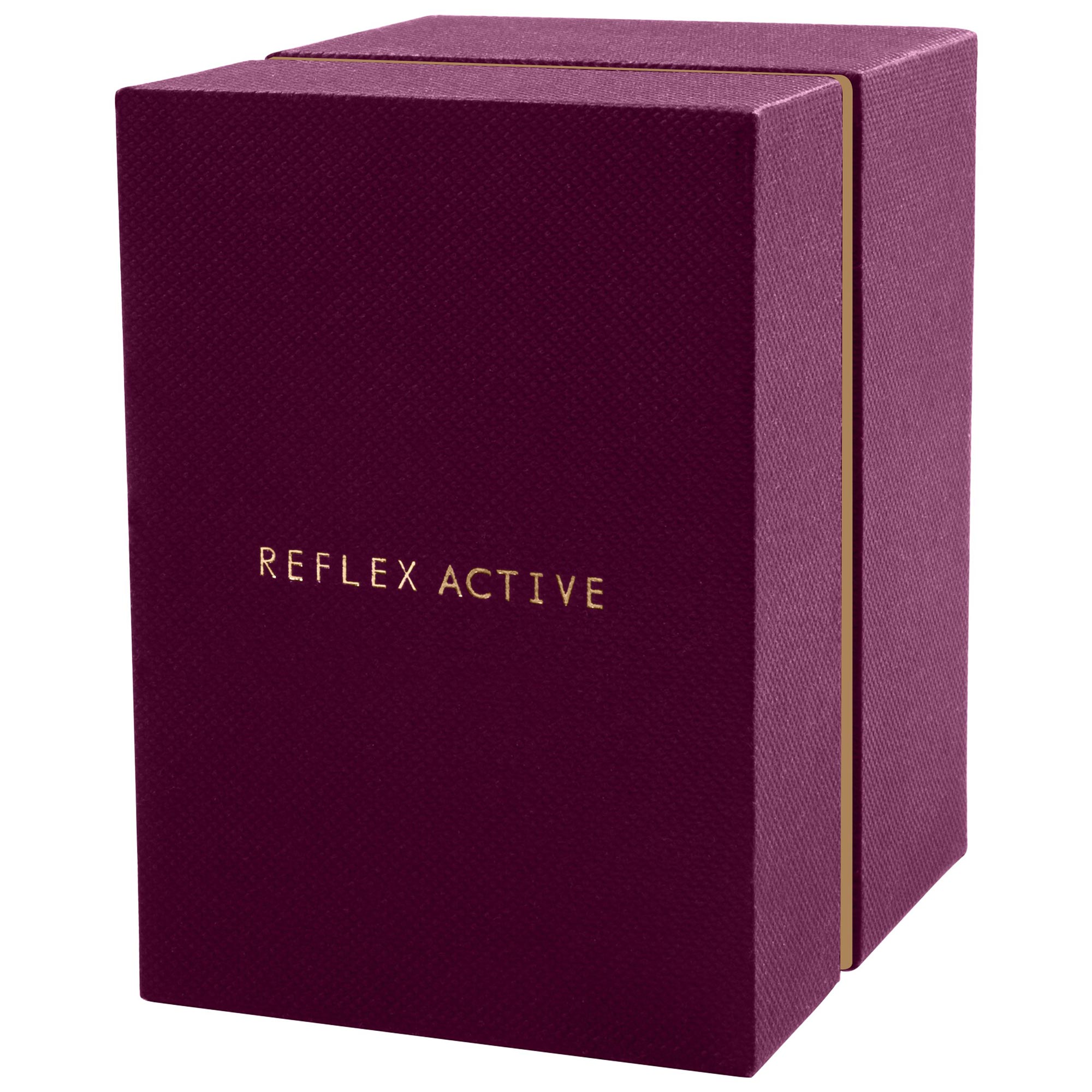 Reflex Active Quarz Schwarzes Zifferblatt Blumenarmband Damen Uhr RA01-2004