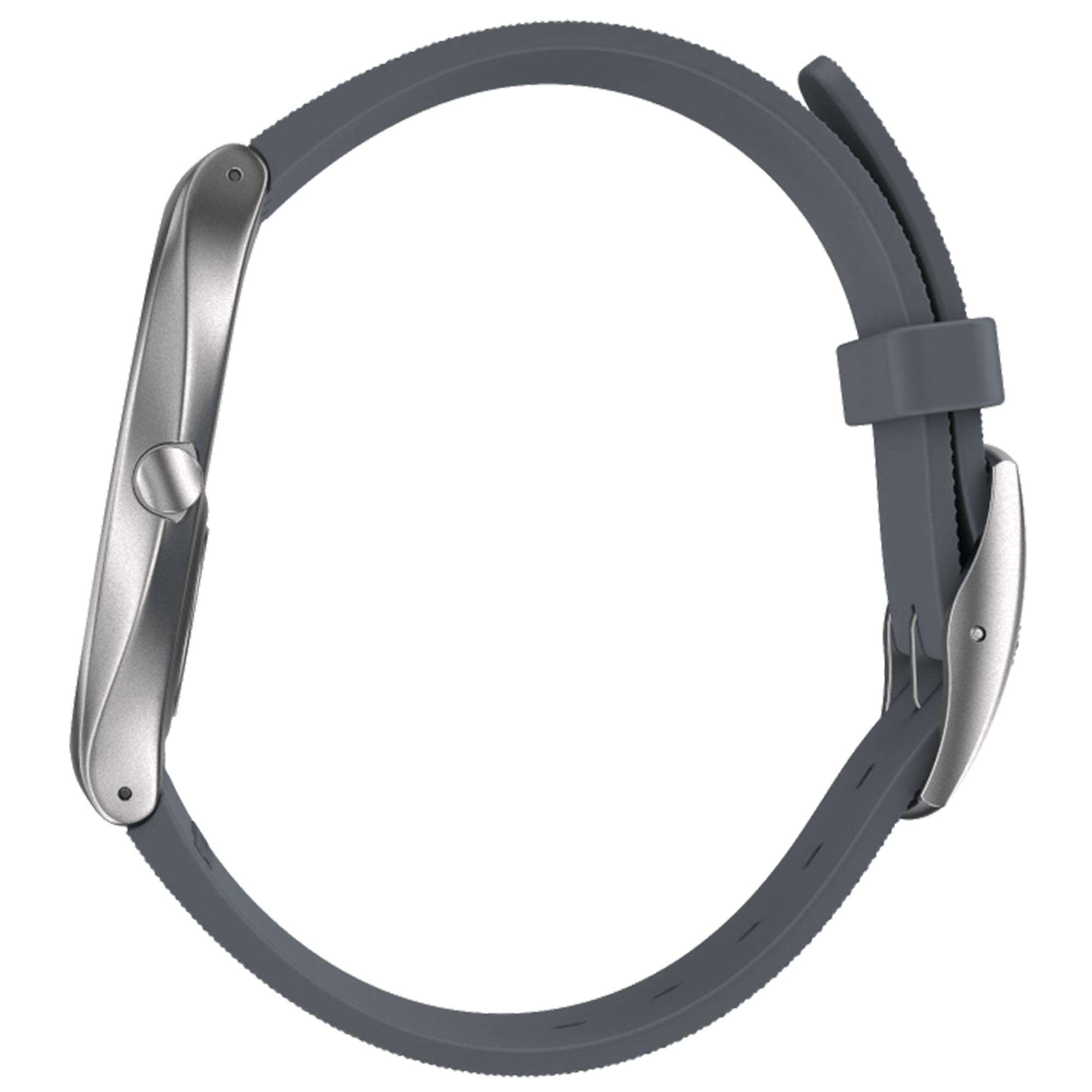 Swatch Day Trick Quartz Grey Dial Rubber Strap Watch SS07S110