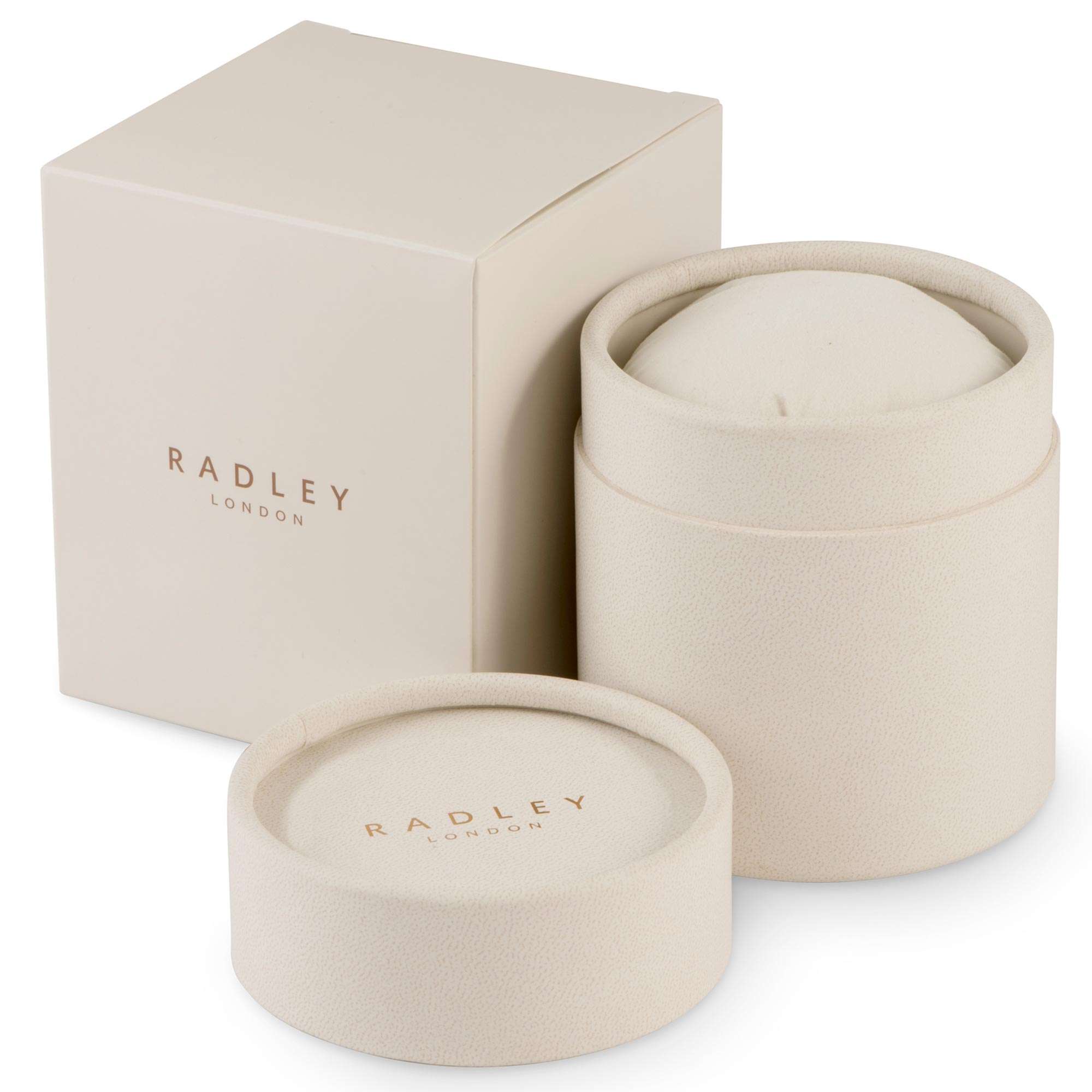 Radley Series 01 Quartz Digital Zifferblatt Marineblaues Gummiarmband Damen Smartwatch RYS01-2002