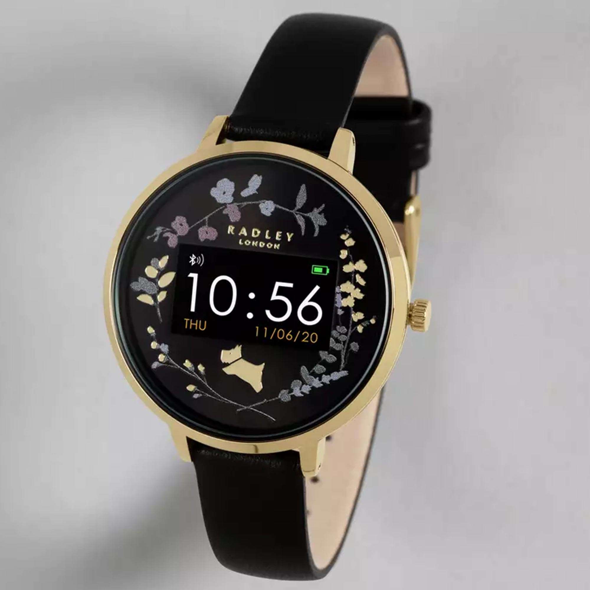 Radley Serie 03 Quarz Digital Lederarmband Damen Smartwatch RYS03-2010