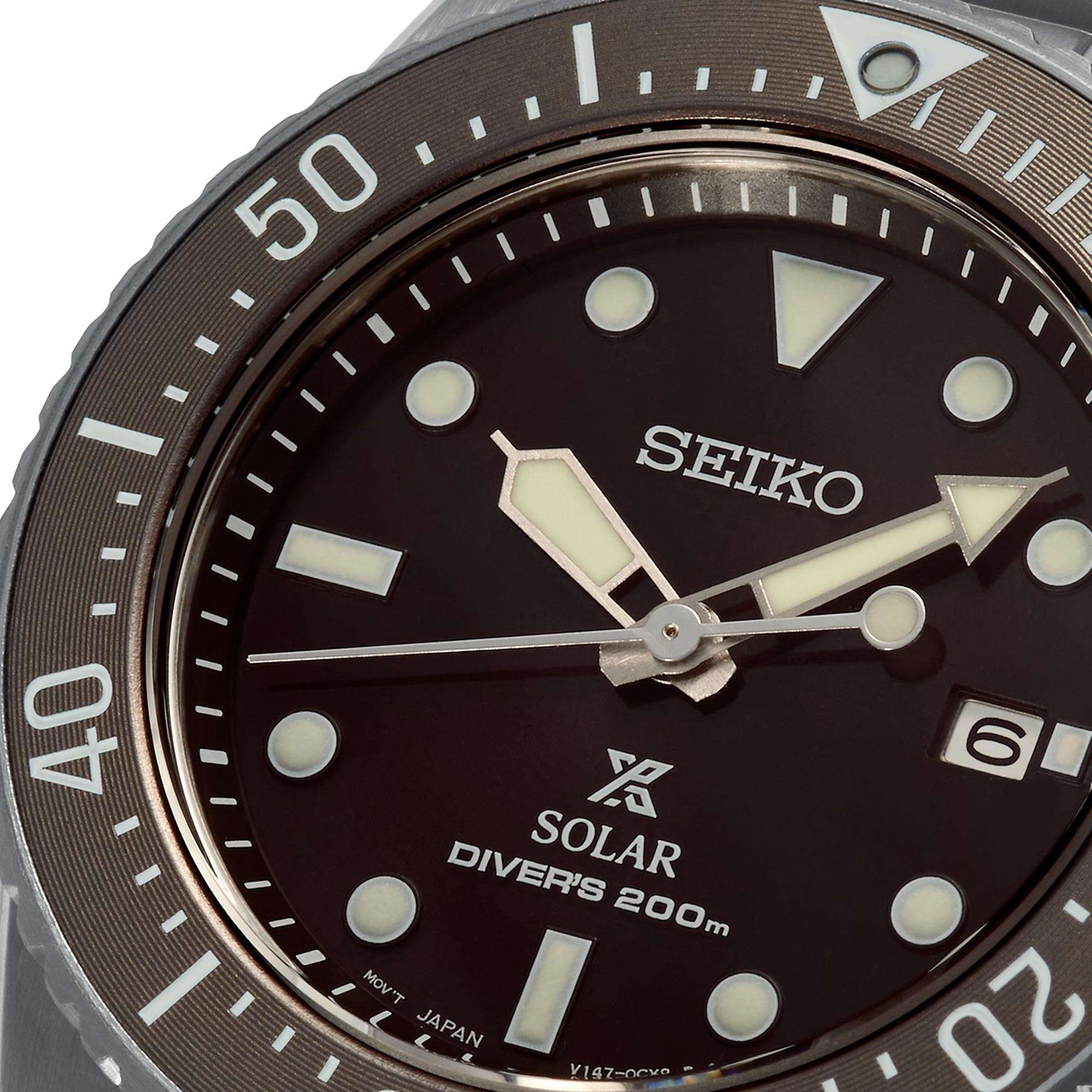 Seiko Prospex Solar Schwarzes Zifferblatt Edelstahlarmband Herren Uhr SNE571P1