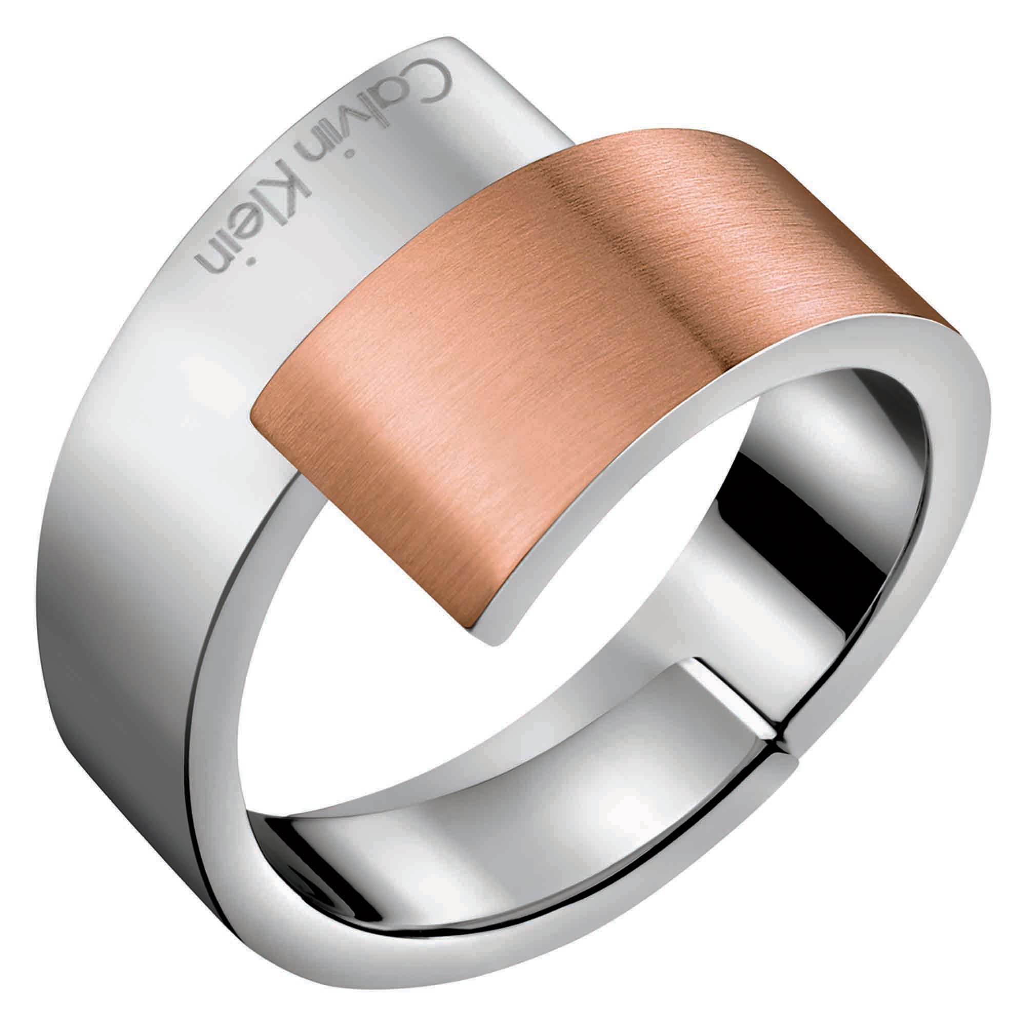 Calvin Klein Intense Ring Edelstahl/Roségold Beschichtet Damen Schmuck KJ2HPR280107