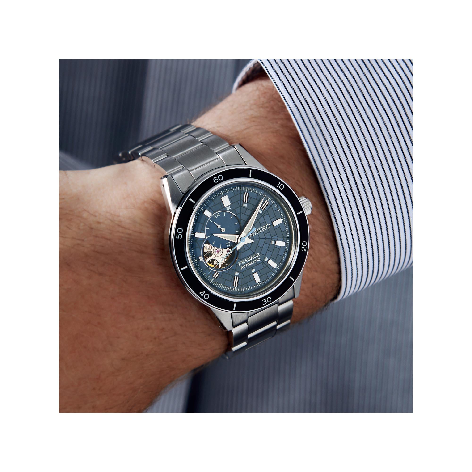 Seiko Presage Style 60s ‘Ginza’ Limited Edition 140th Anniversary Men's Watch SSA445J1