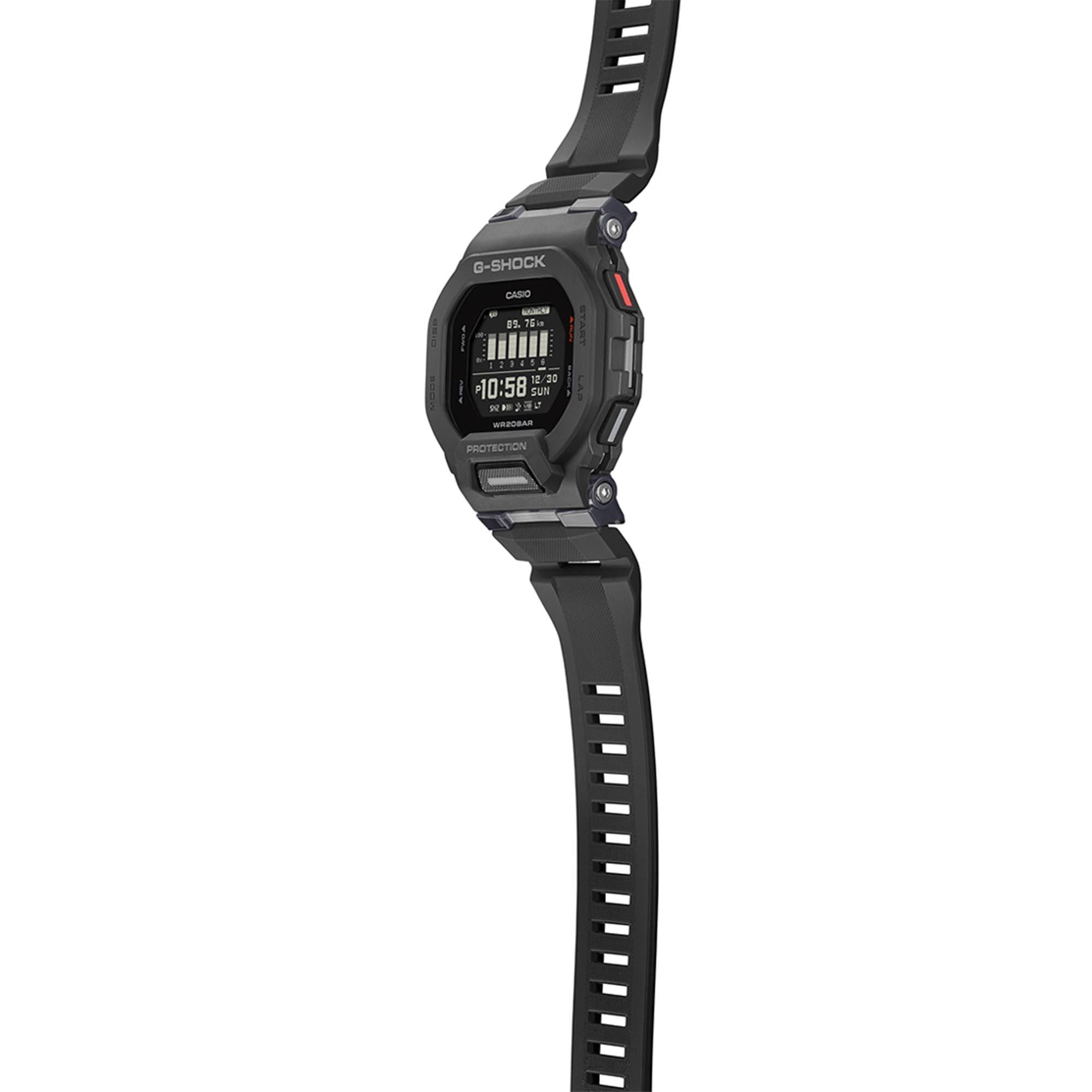 Casio G-Squad Quarz Digital Harzarmband Herren Uhr GBD-200-1ER