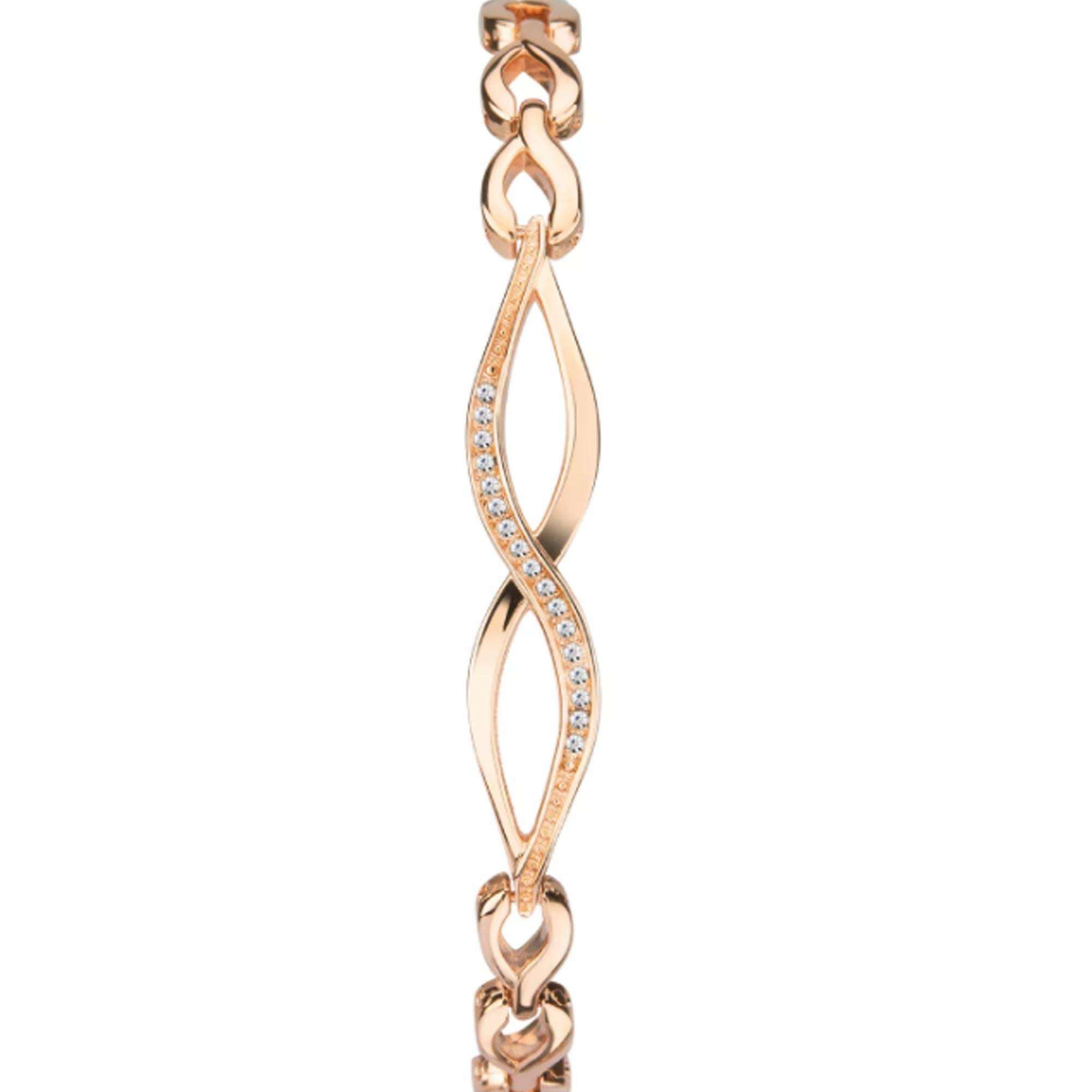Sekonda Quarz Weiße Zifferblatt Roségold Armband Damen Uhr 2750