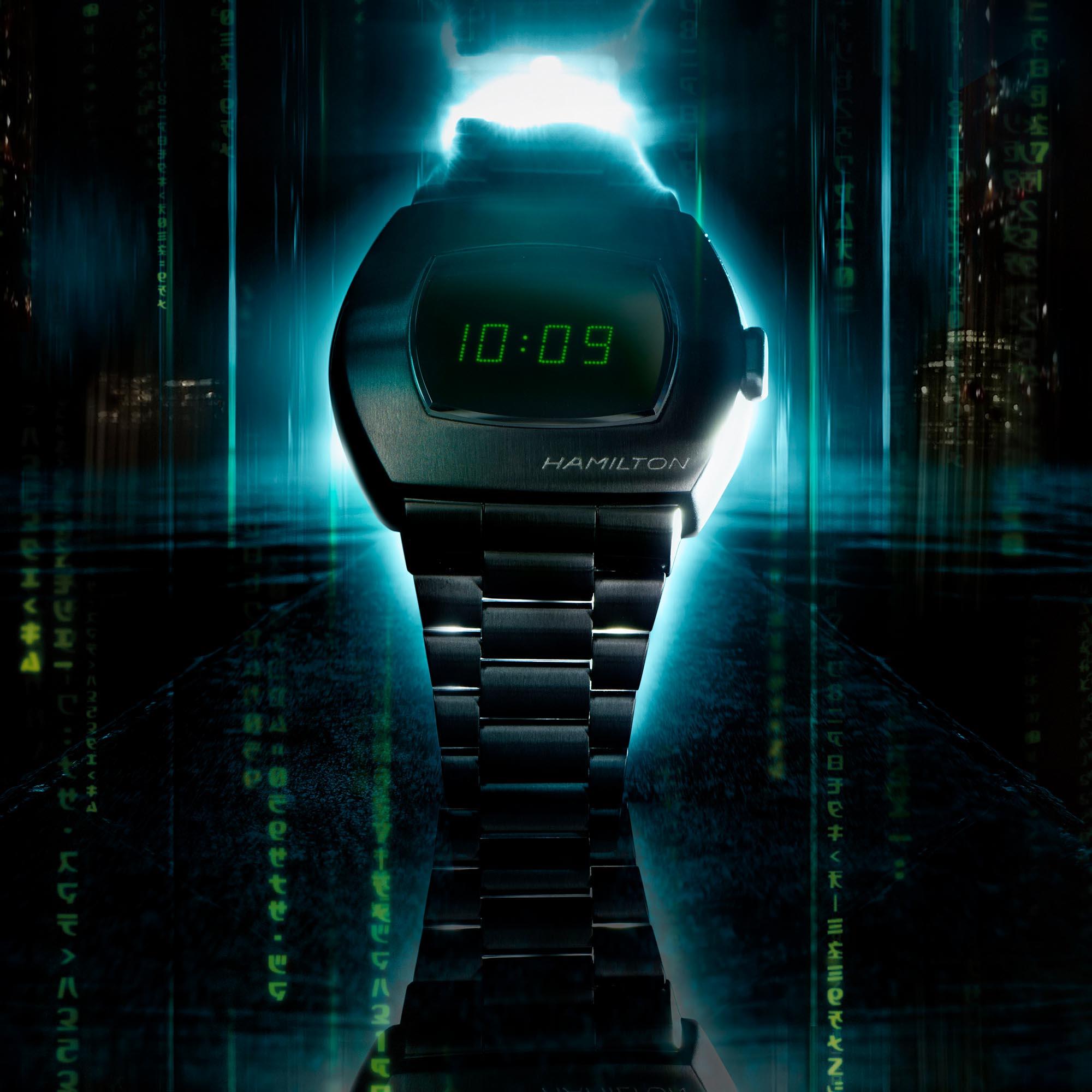Hamilton American Classic 41mm Limited Edition PSR MTX Digital Steel Mens Quartz Watch H524341300