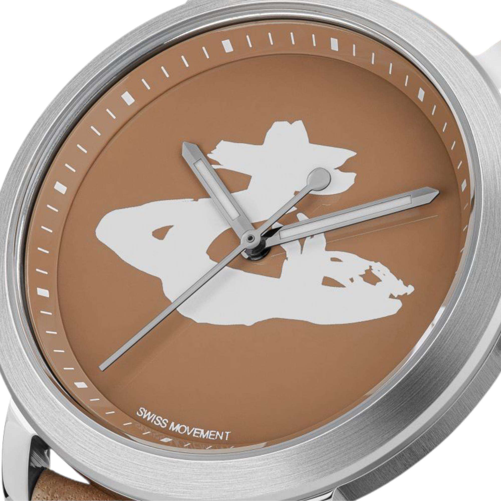 Vivienne Westwood Ladbroke Quarz Uhr Braunes Zifferblatt Damen Uhr VV253TNTN