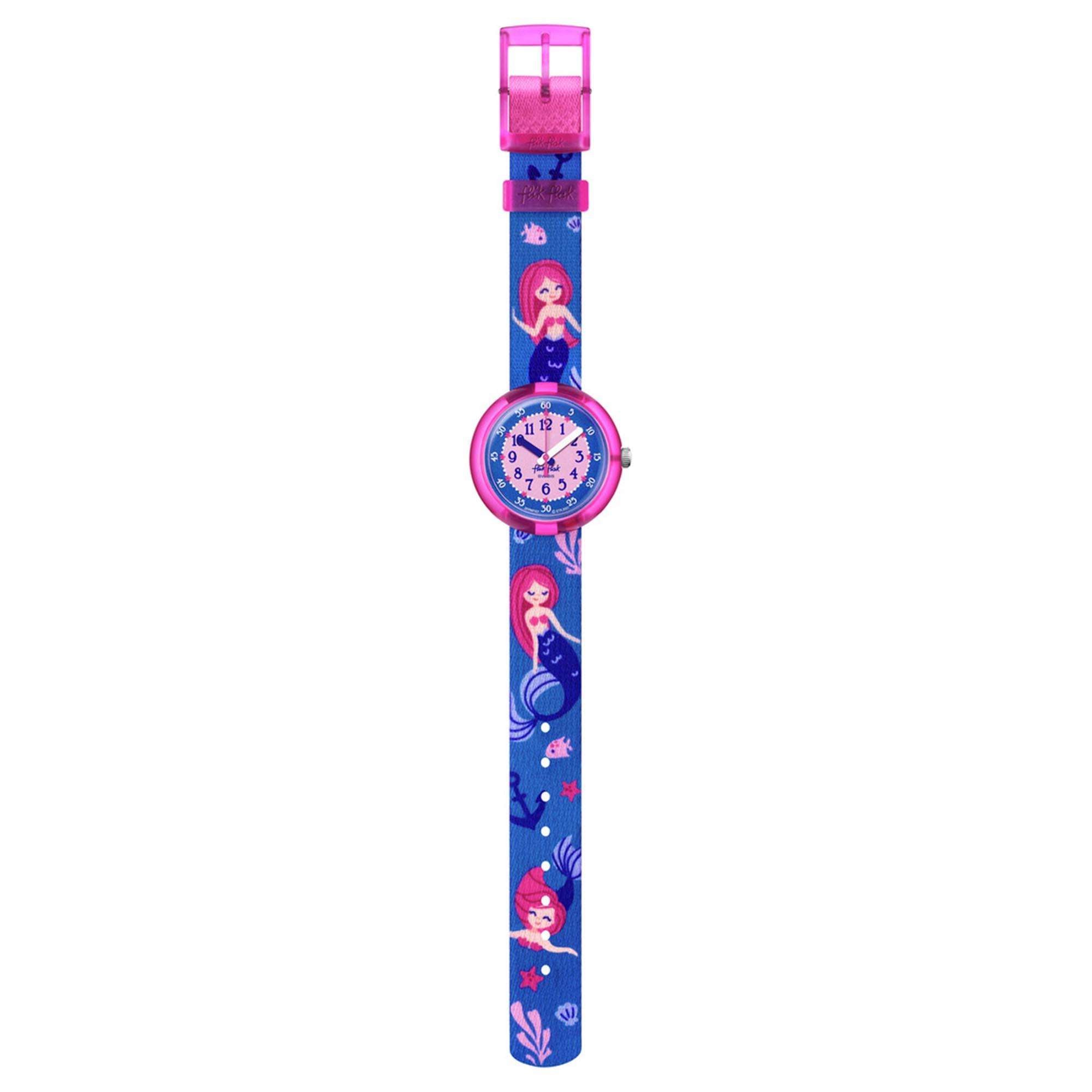 Flik Flak Quartz Purple Strap Kids Watch FPNP107