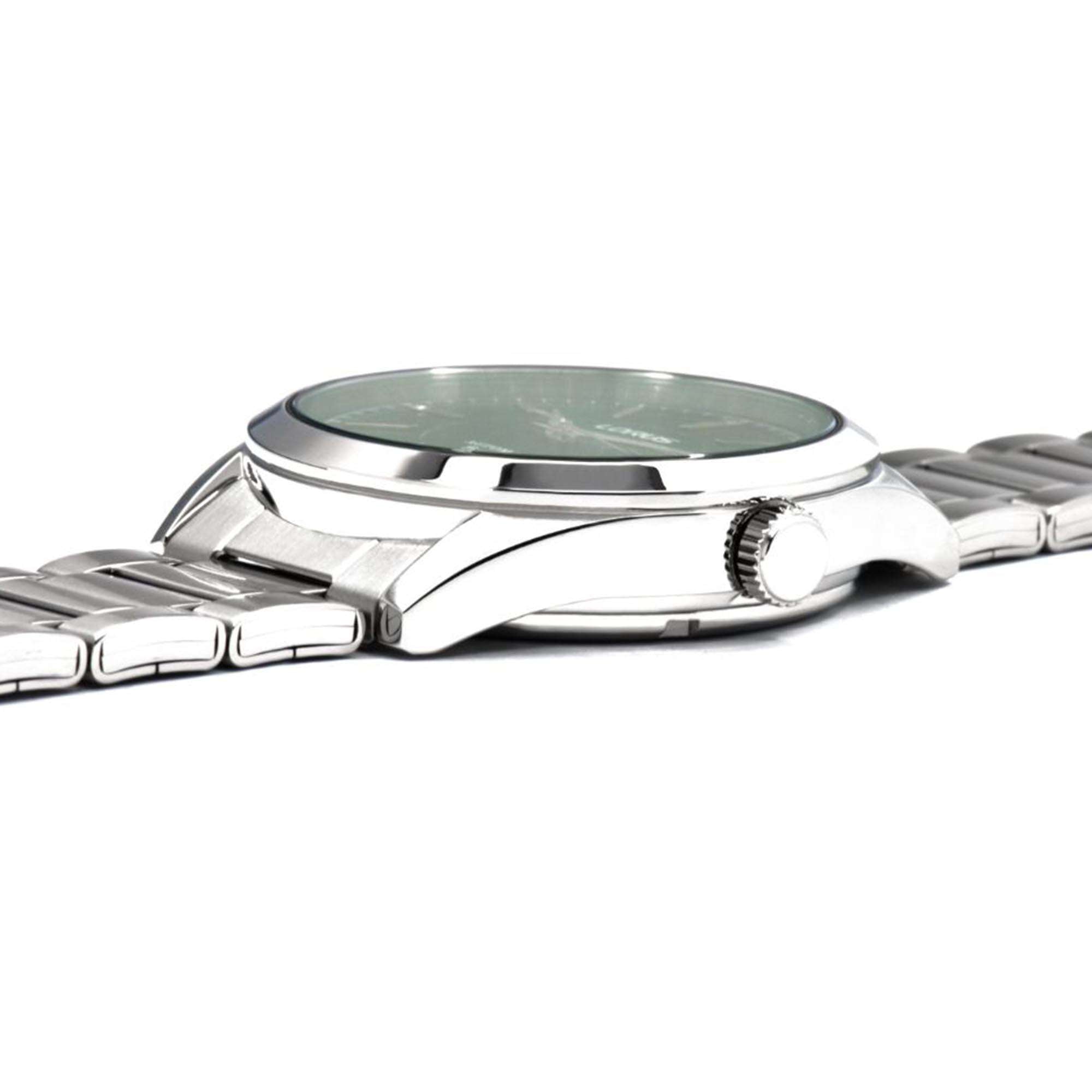 Lorus Classic Automatik Grünes Zifferblatt Edelstahl Armband Herren Uhr RL439AX9