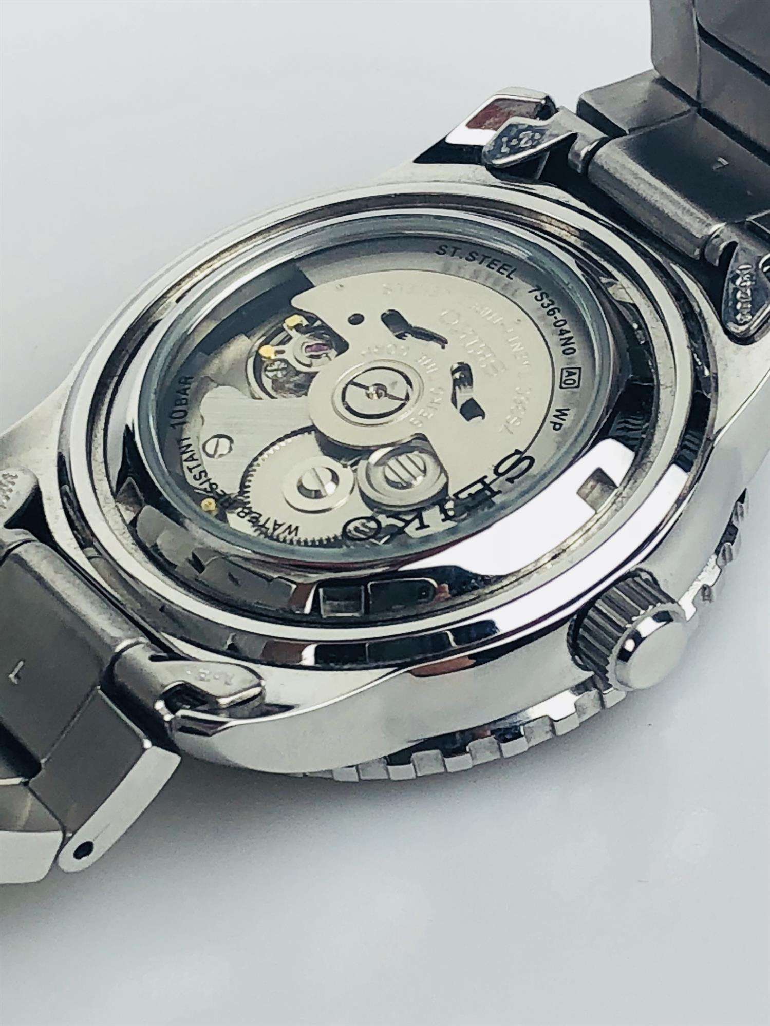 Seiko 5 Sports Automatic Blue Dial Stainless Steel Men's Watch SNZH53K1 - WatchNation
