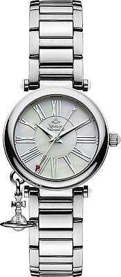Vivienne Westwood Mother Orb Quartz Silver Stainless Steel Ladies' Watch VV006PSLSL - WatchNation