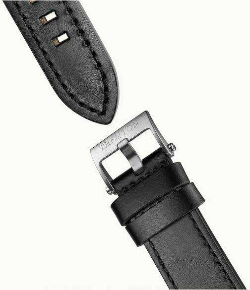 Ingersoll Limited Edition The Trenton Blue Dial Black Leather Strap Quartz Men's Watch T07601