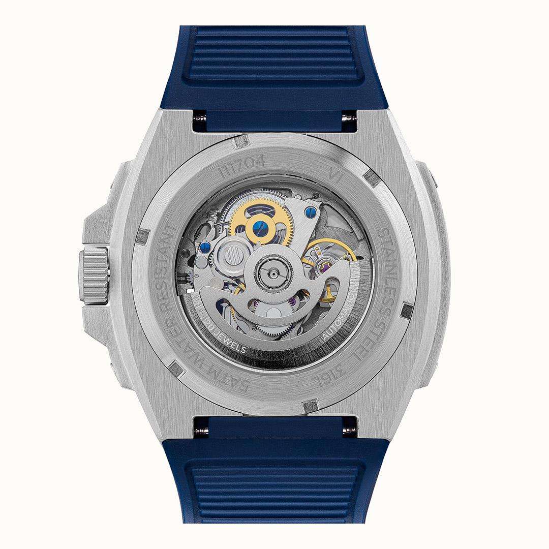 Ingersoll The Motion Automatik Blau Zifferblatt Armband Herren Uhr I11704