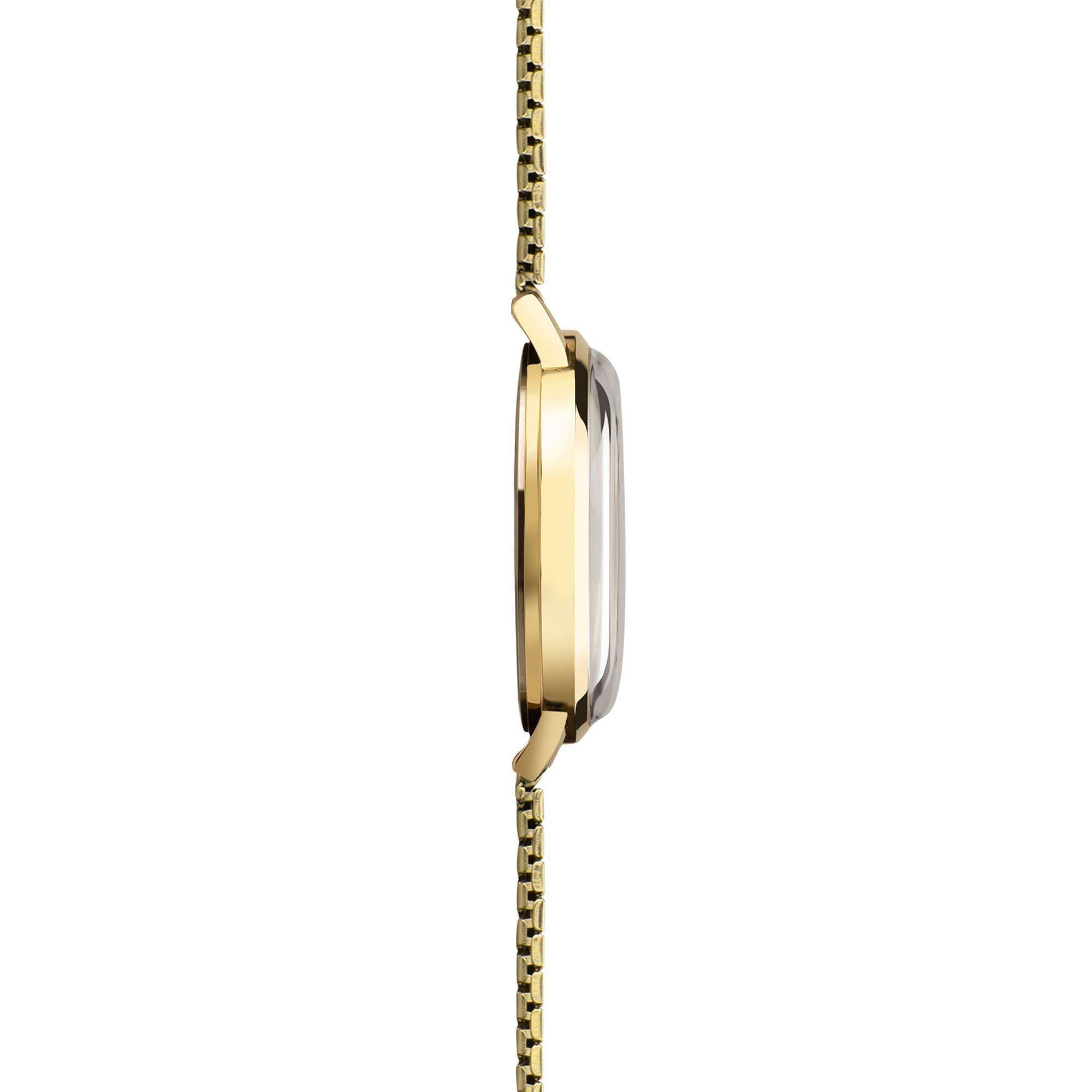 Sekonda Classic Quarz Goldfarbener Zifferblatt Edelstahlarmband Herren Uhr 1952