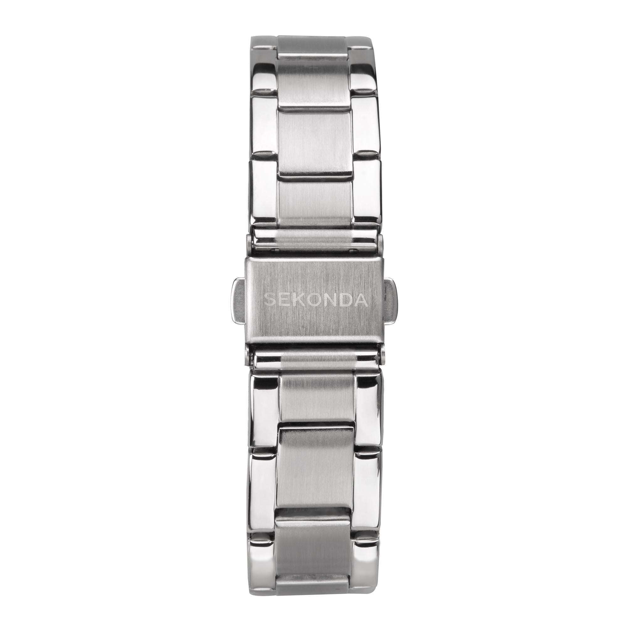 Sekonda ColourPop Quarz Marine Zifferblatt Edelstahlarmband Damen Uhr 40366