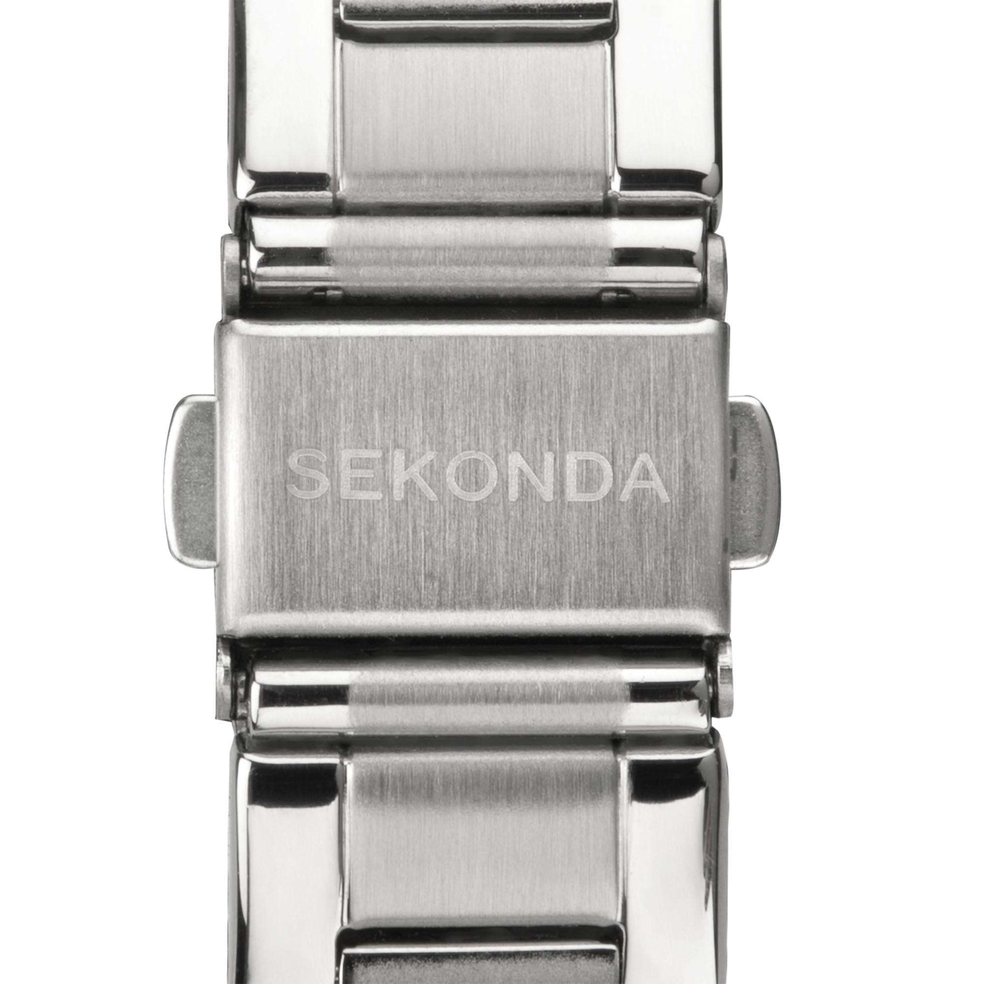 Sekonda ColourPop Quartz Purple Dial Stainless Steel Bracelet Ladies Watch 40400