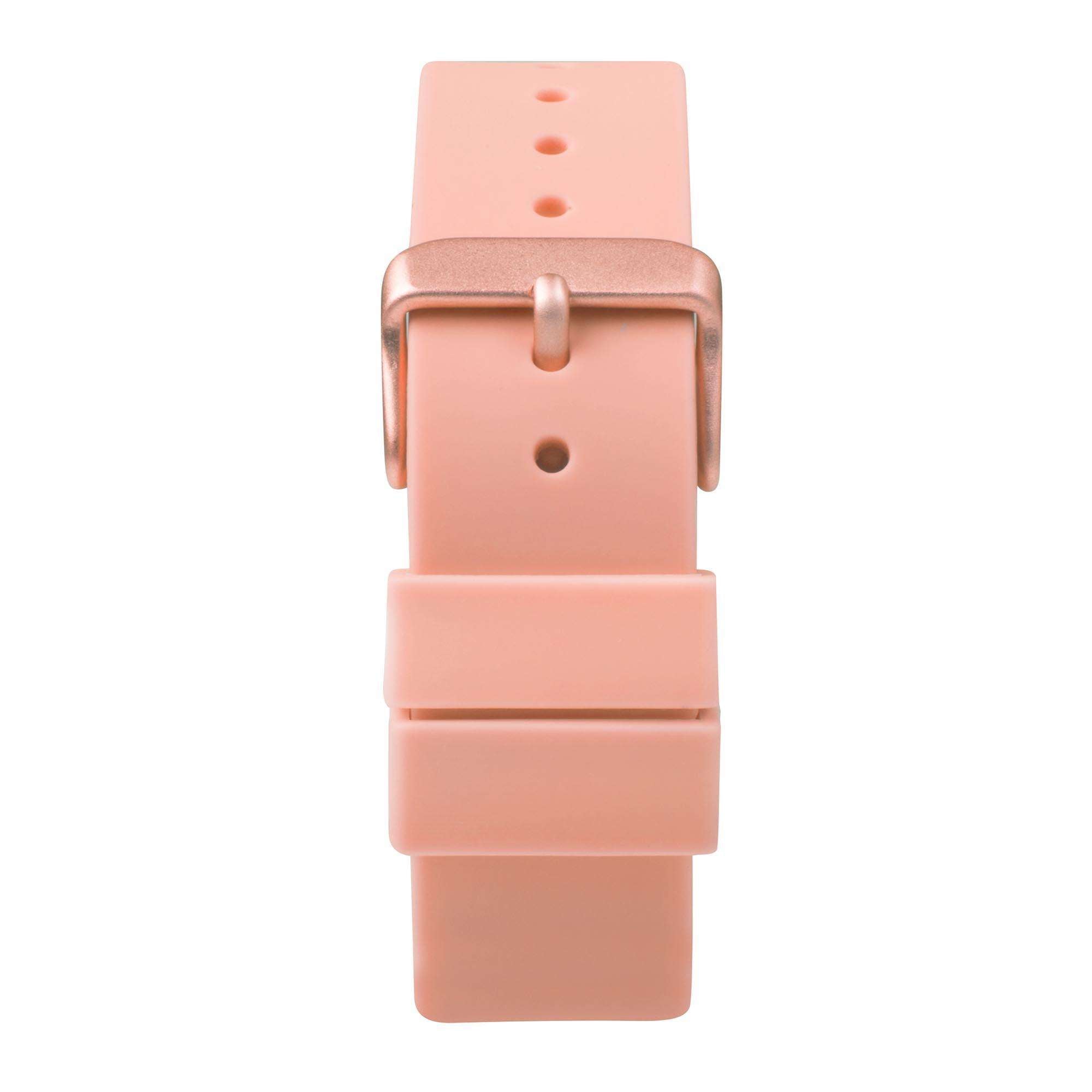 Sekonda In Colour Quarz Rosa Zifferblatt Rosa Silikonarmband Damen Uhr 40394