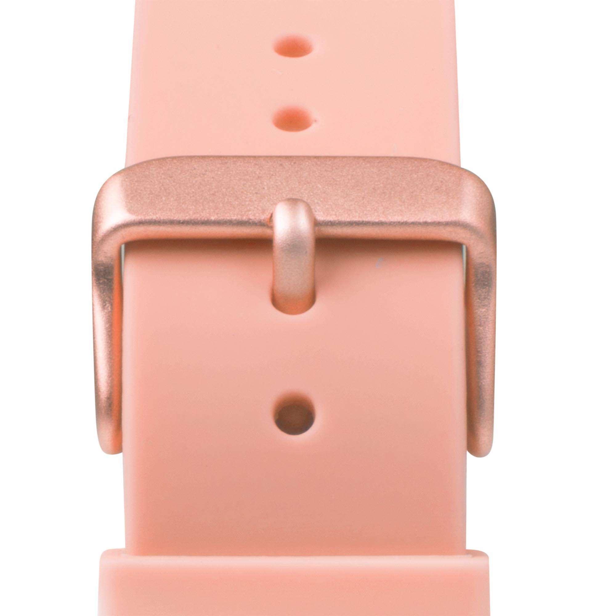 Sekonda In Colour Quarz Rosa Zifferblatt Rosa Silikonarmband Damen Uhr 40394