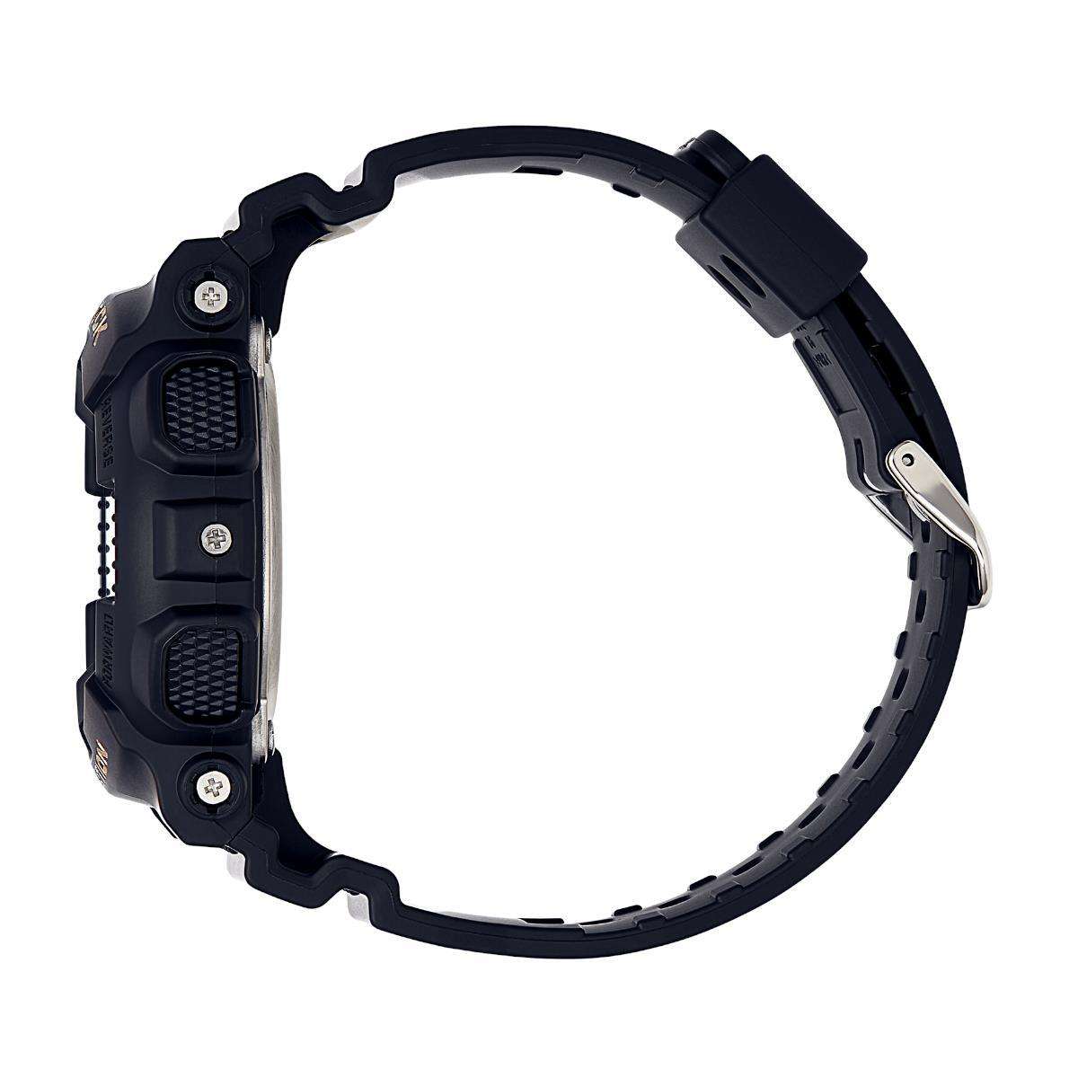 Casio G-Shock Quartz Black Dial Black Silicone Watch GMA-S140M-1AER