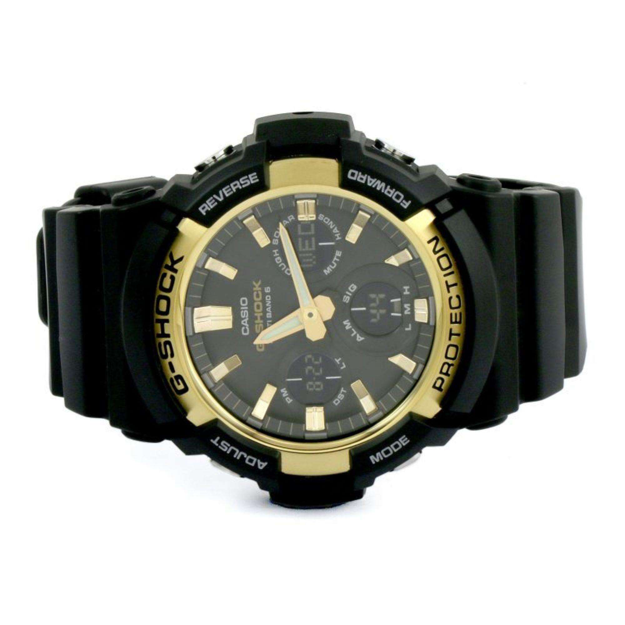 Casio G-Shock Waveceptor Solar Alarm Chronograph Funkgesteuerte Kunststoff/Harz Herren Uhr GAW-100G-1AER