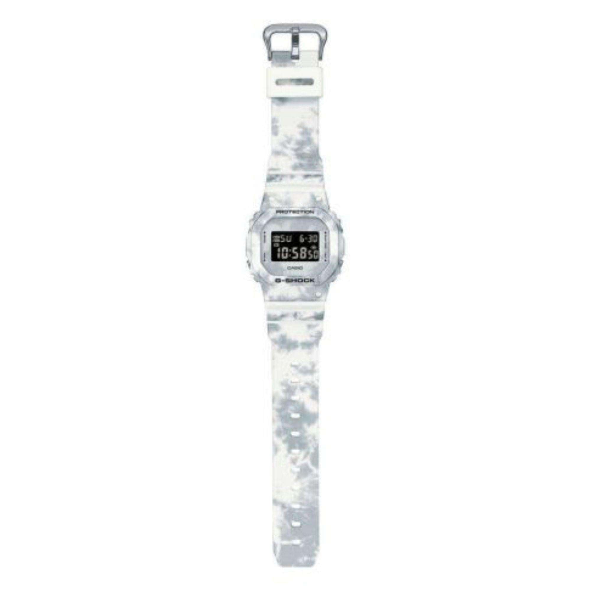 Casio G-Shock Frozen Forest Series Snow Camouflage Quarz Digital Zifferblatt Herren Uhr DW-5600GC-7ER