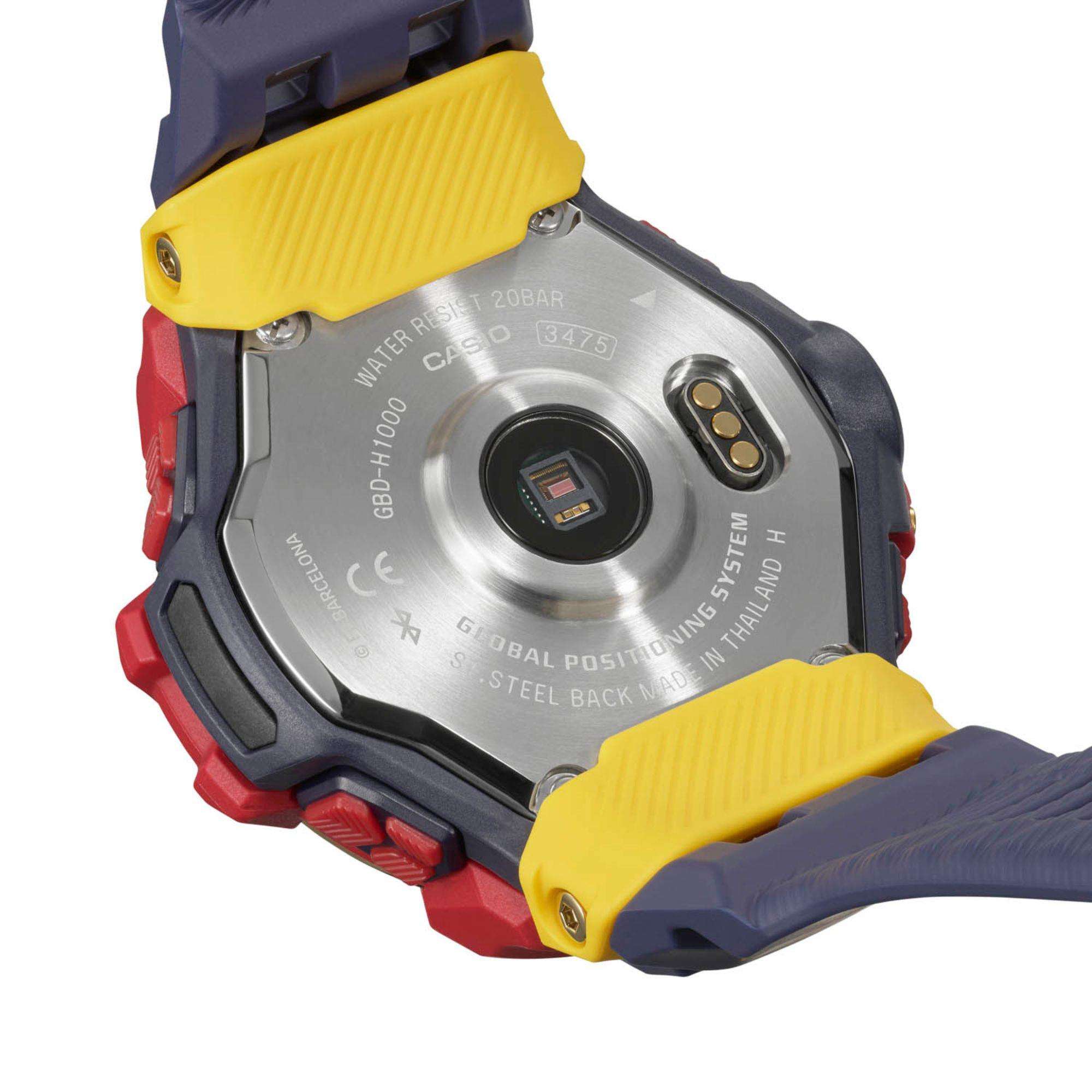 Casio G-Shock Limitierte Auflage FC Barcelona Tie UP Herren SmartWatch GBD-H1000BAR-4ER