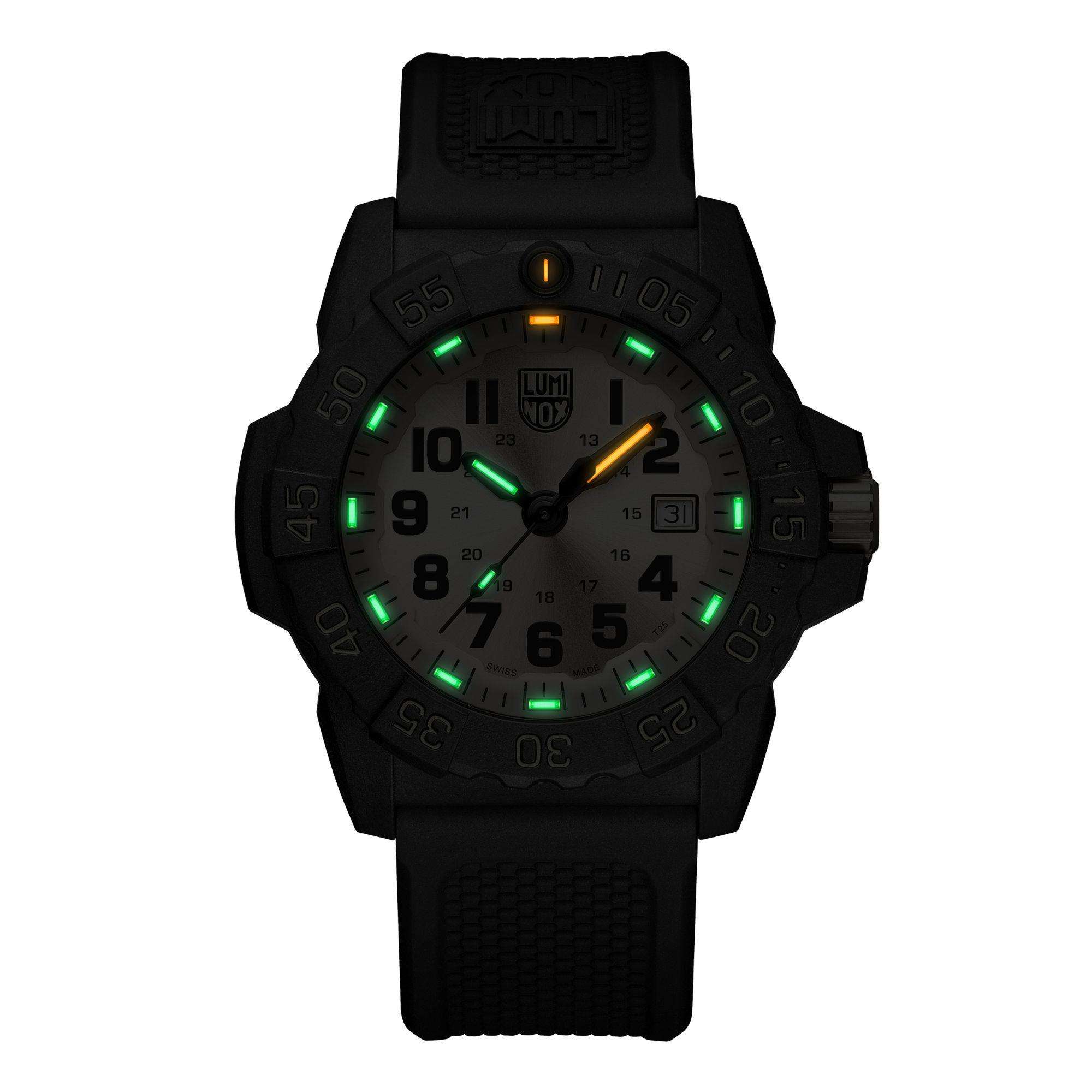 Luminox Navy Seal Goldenes Zifferblatt Limitierte Auflage Gummiband Herren Uhr XS.3505.GP.SET
