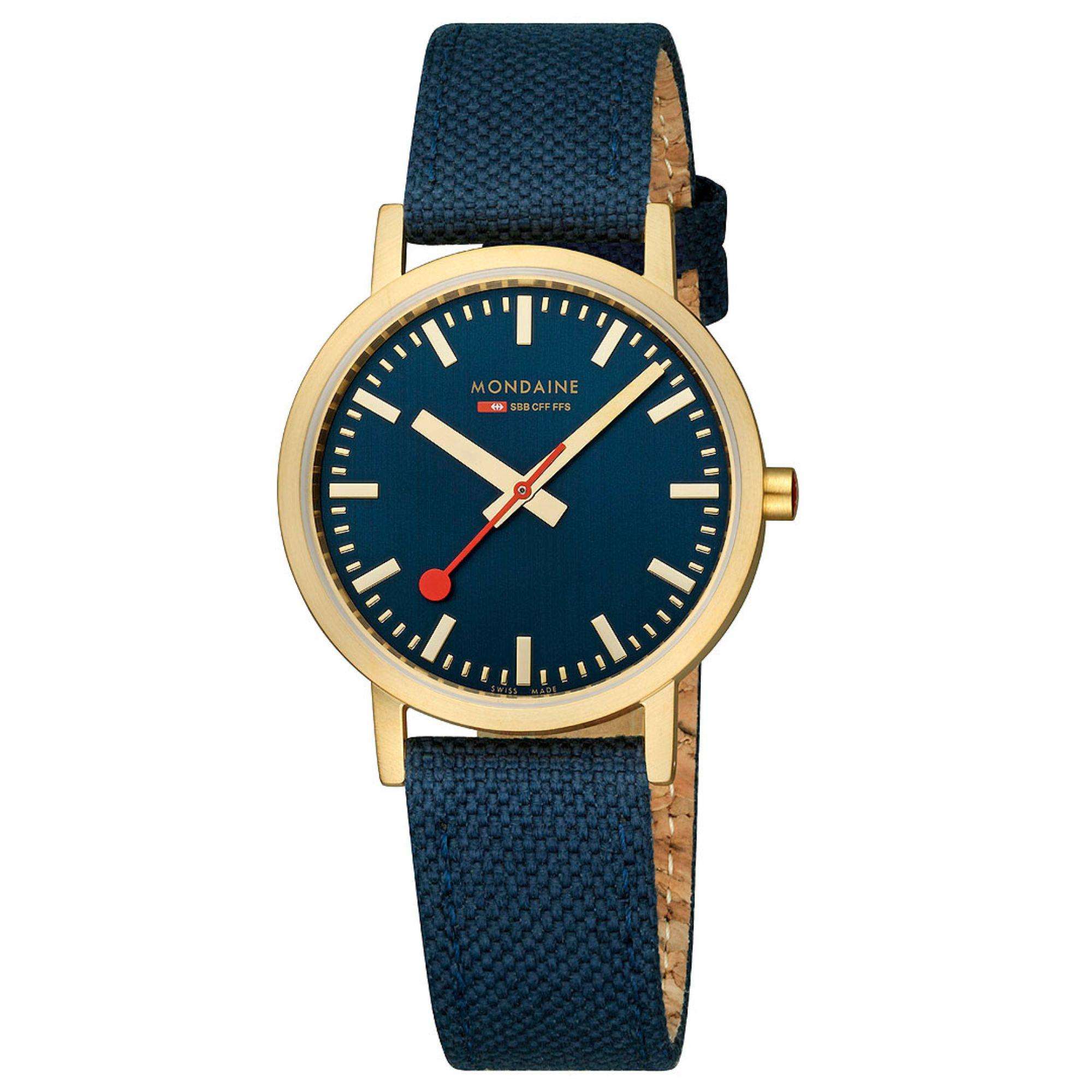 Mondaine Classic Tiefsee Blau Uhr A660.30314.40SBQ
