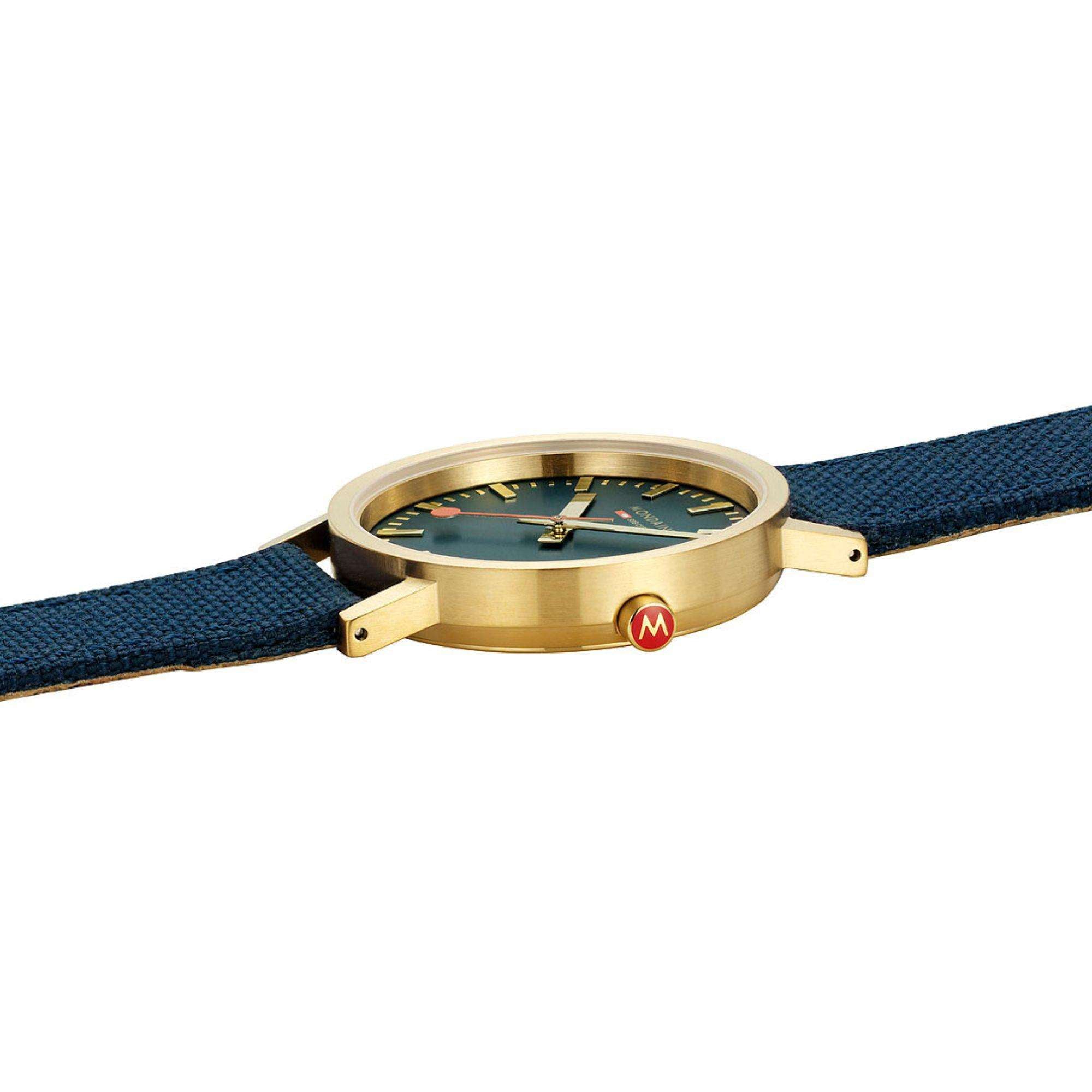 Mondaine Classic Tiefsee Blau Uhr A660.30314.40SBQ