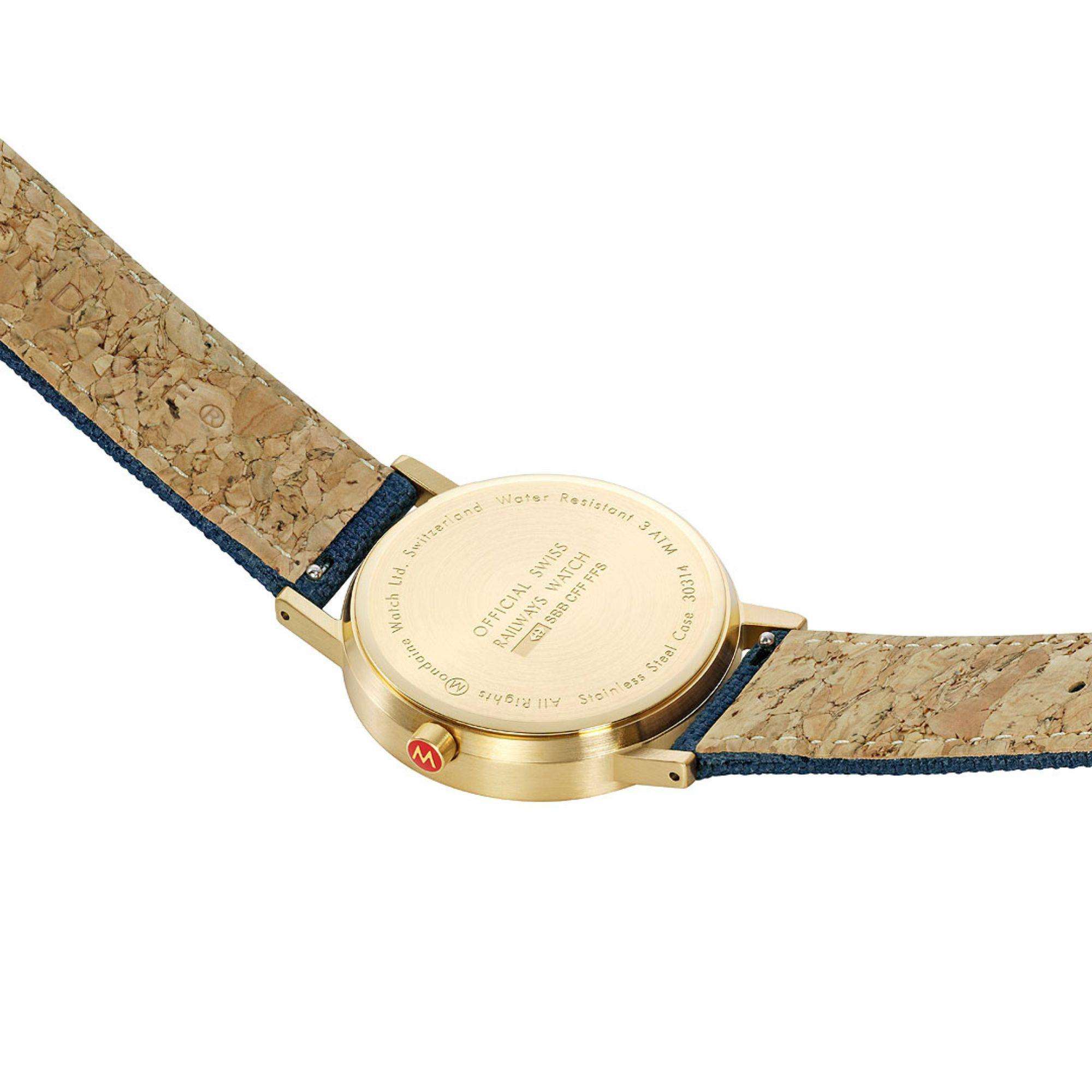 Mondaine Classic Tiefsee Blau Uhr A660.30314.40SBQ