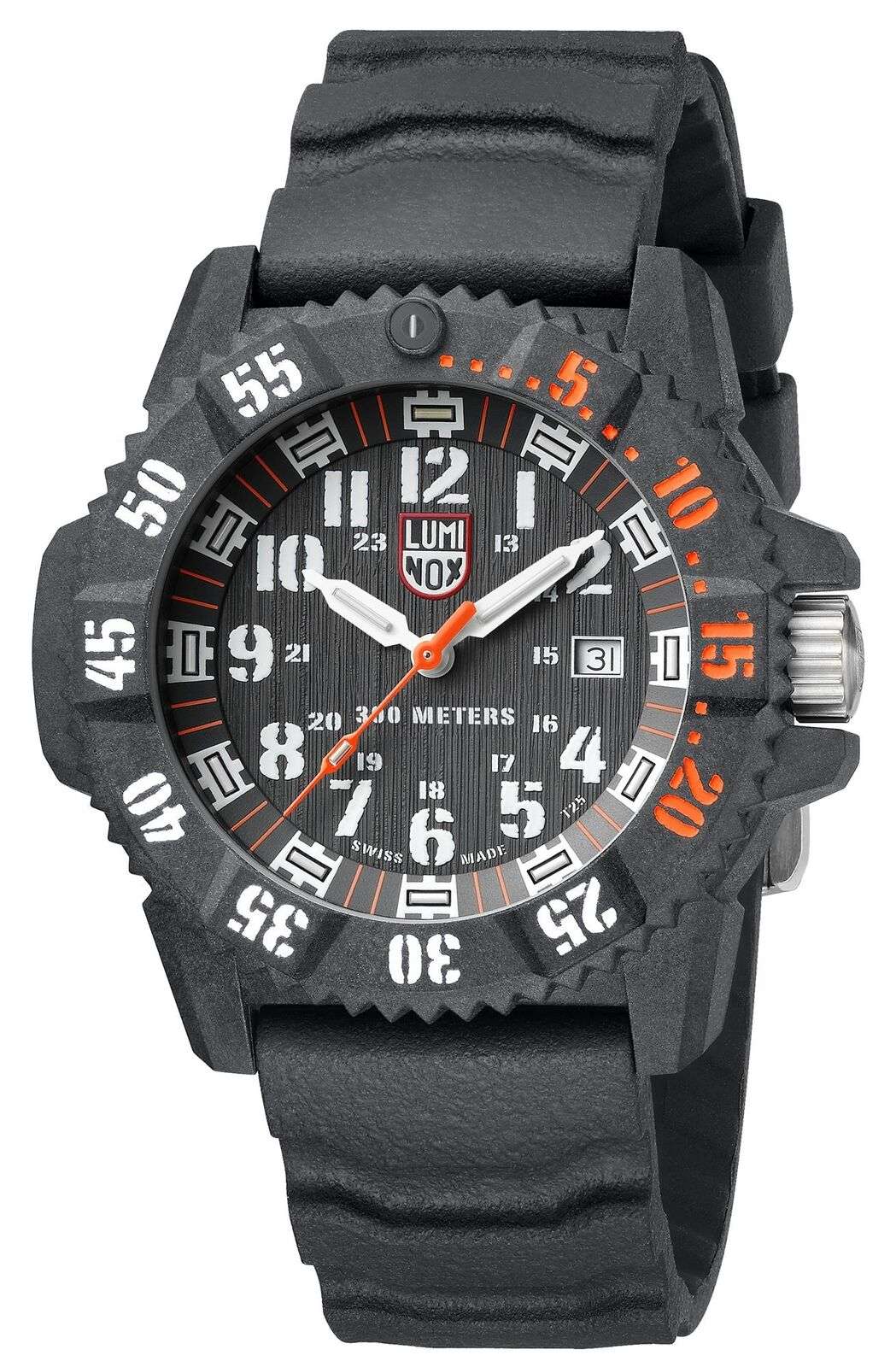 Luminox Master Carbon Seal Set 3800 Serie Schwarzes Zifferblatt Uhr XS.3801.C.SET