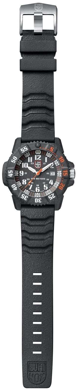 Luminox Master Carbon Seal Set 3800 Serie Schwarzes Zifferblatt Uhr XS.3801.C.SET