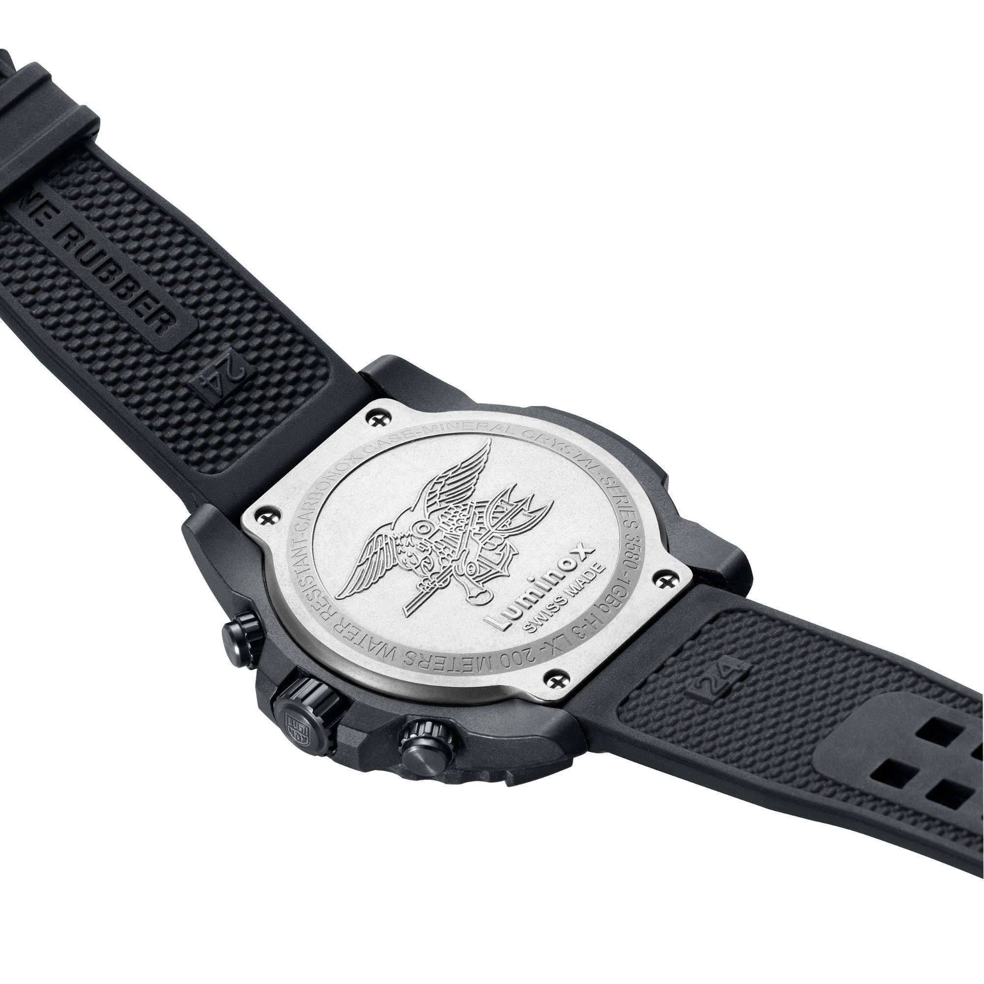 Luminox Navy Seal Chrono Black Dial Men's Watch XS.3581.SIS