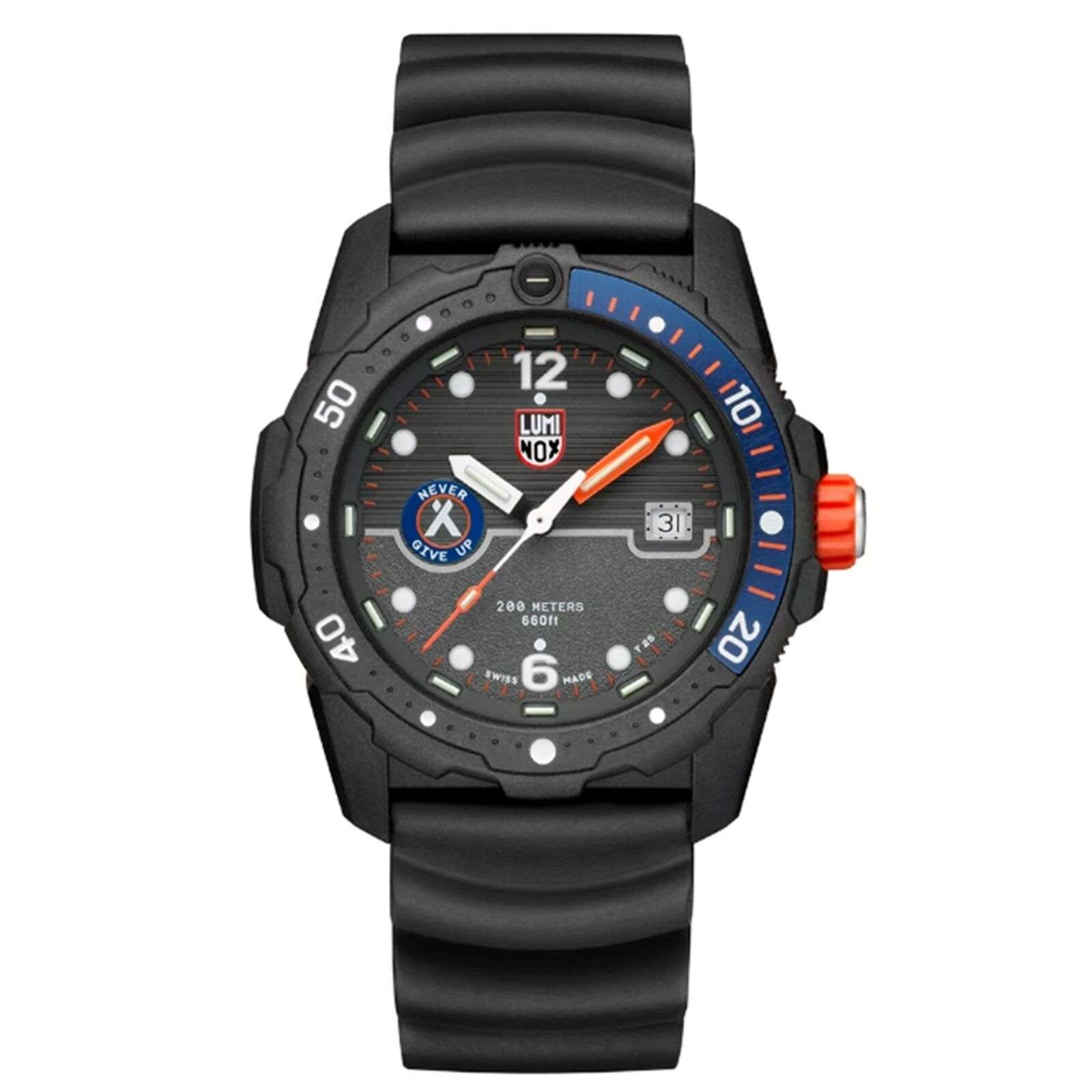 Luminox Bear Grylls Survival SEA 3720 Serie Schwarzes Zifferblatt Herren Uhr XB.3723