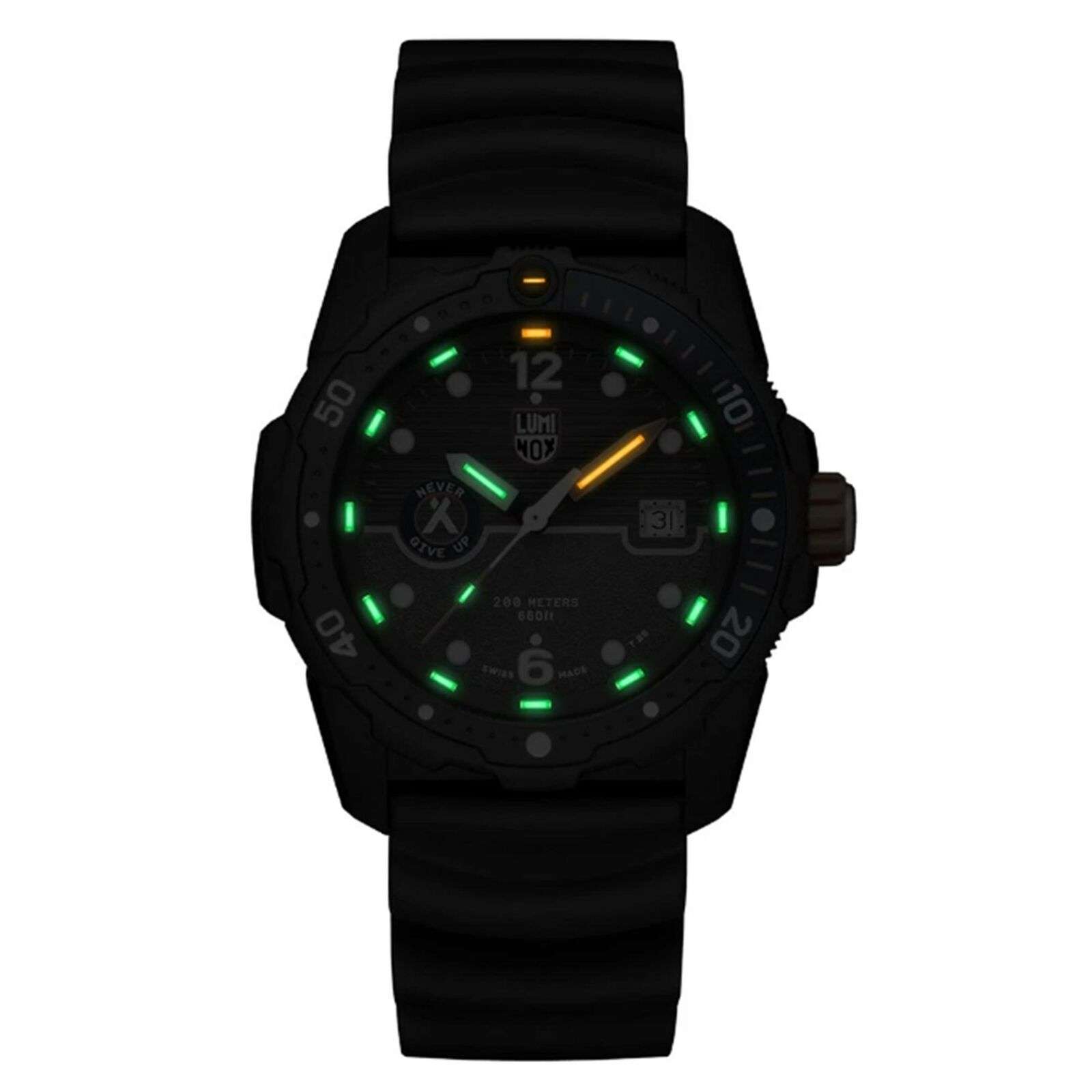 Luminox Bear Grylls Survival SEA 3720 Serie Schwarzes Zifferblatt Herren Uhr XB.3723