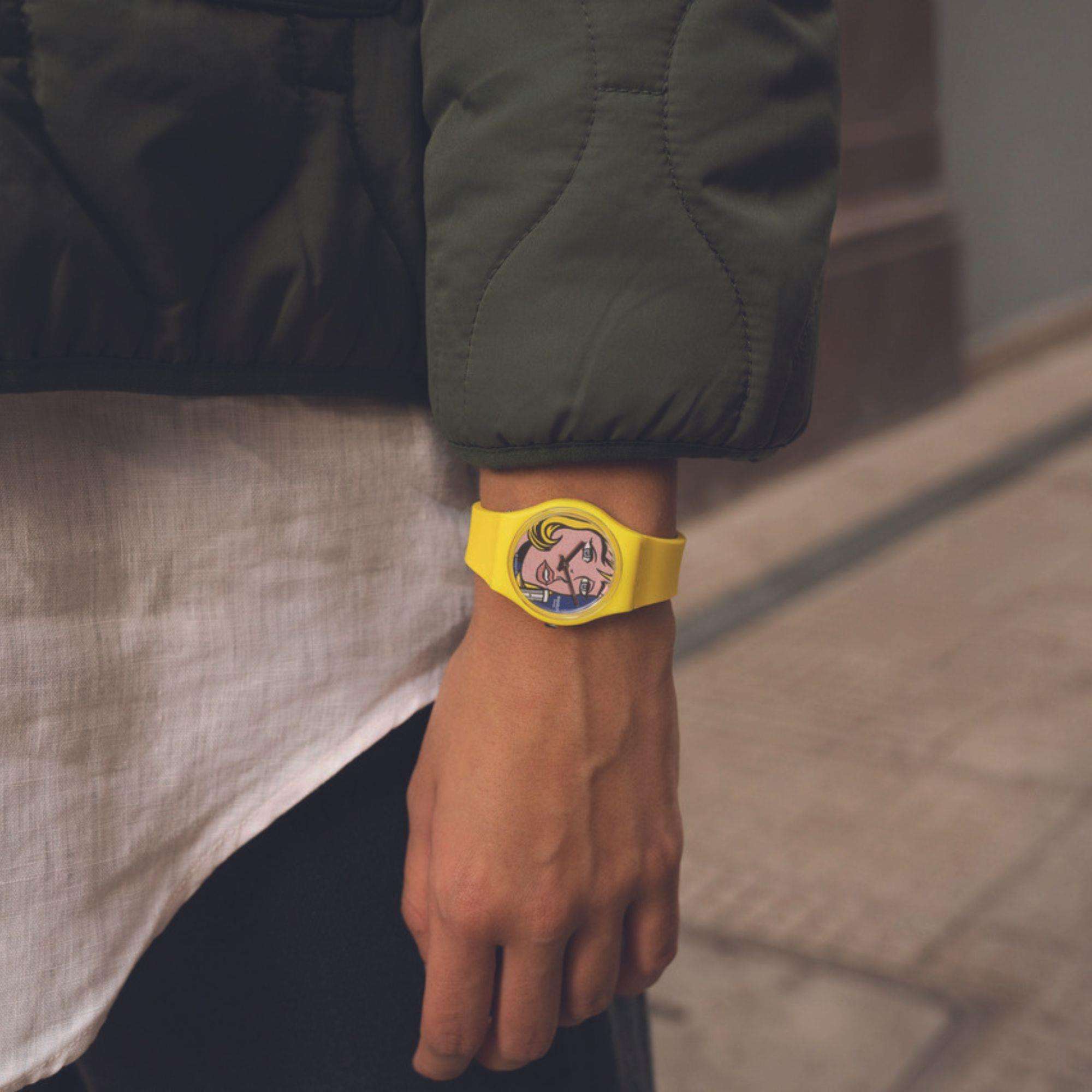 Swatch Art Journey Die Träumerei von Roy Lichtenstein Uhr SO28Z117